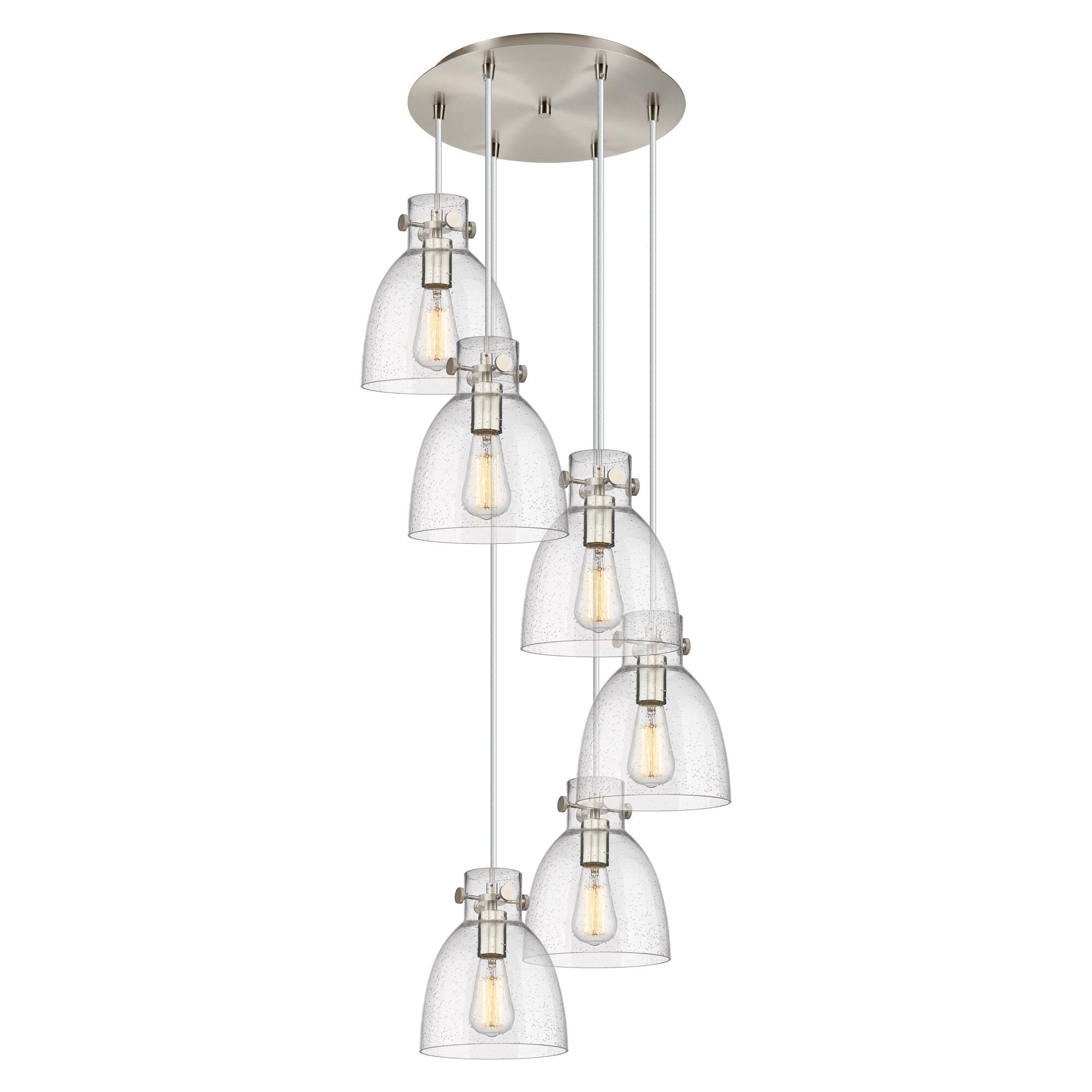 Bruno Marashlian Newton Bell 18 Inch 6 Light Multi Light Pendant by Innovations Lighting