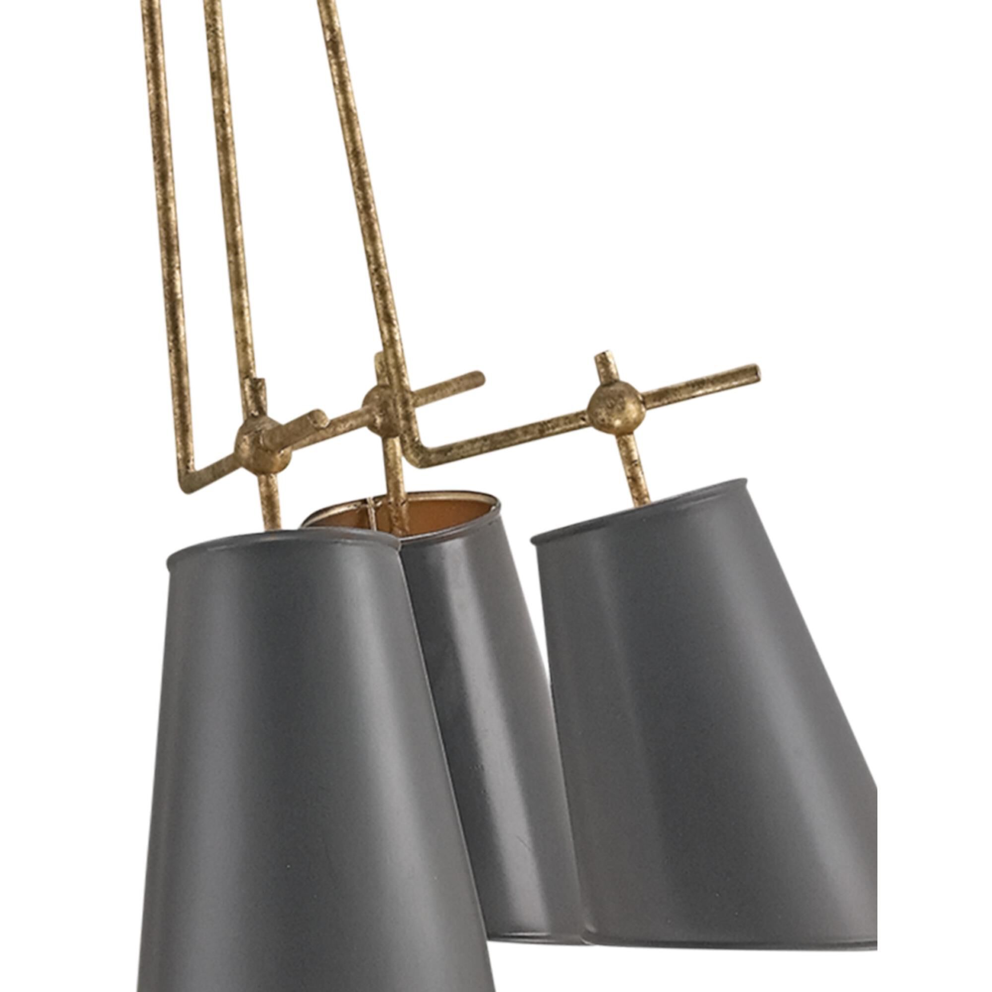 Jean-Louis 30 Inch 6 Light Chandelier by Currey and Company