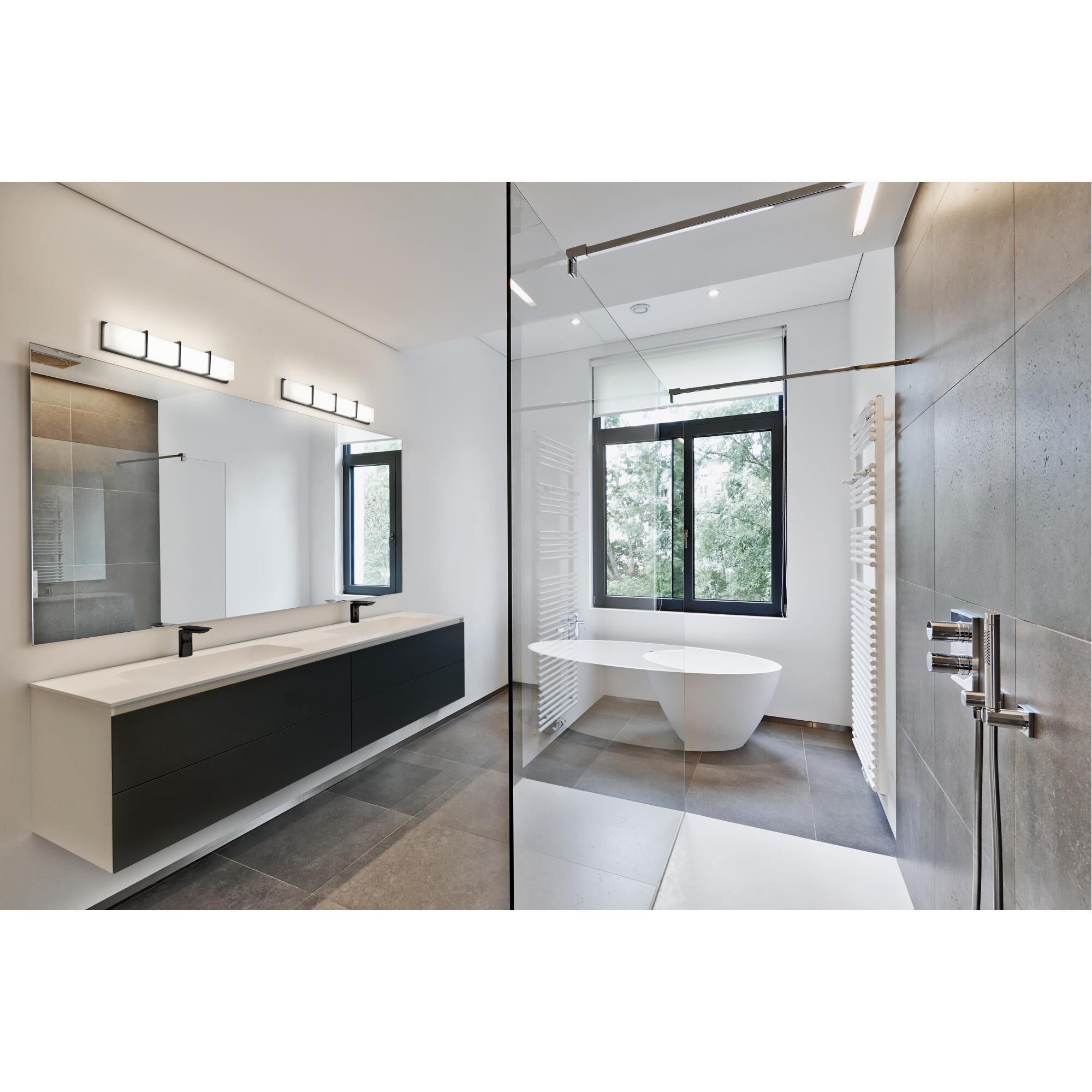 Watford 35 Inch 1 Light LED Bath Vanity Light by Kuzco Lighting