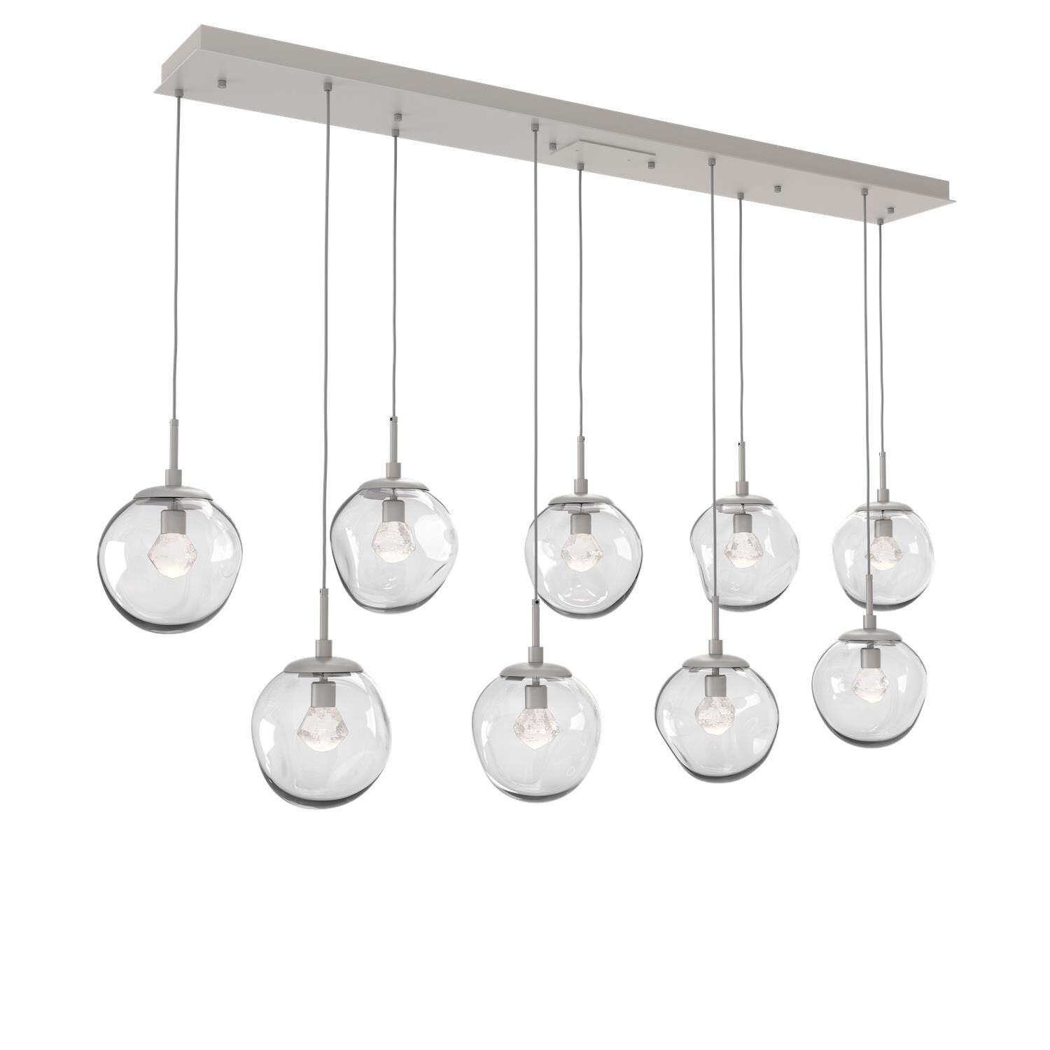 Aster 70 Inch 9 Light Multi Light Pendant by Hammerton Studio