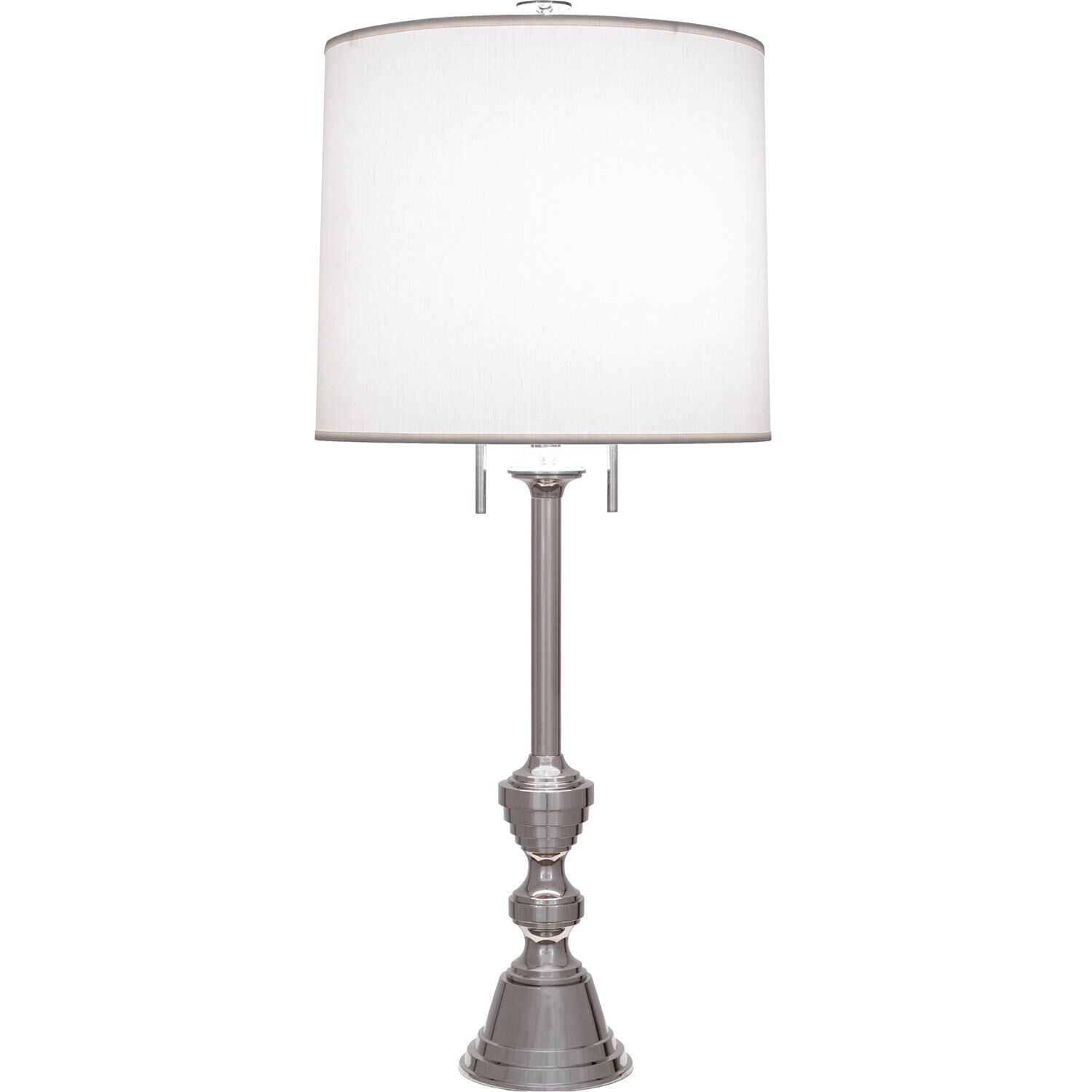 Shown in Polished Nickel finish and Pearl shade