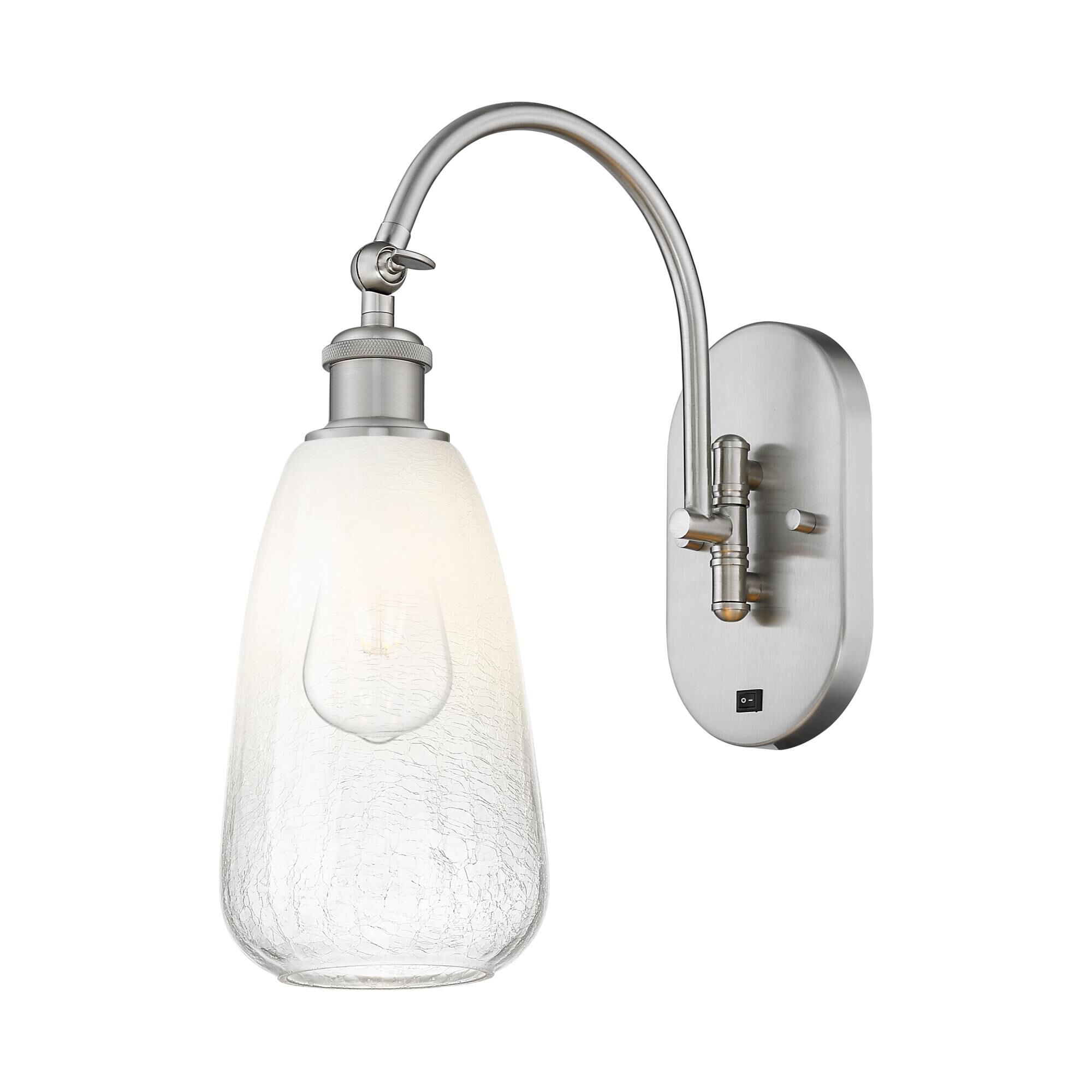 Bruno Marashlian Brookhaven Almond 6 Inch Wall Swing Lamp by Innovations Lighting