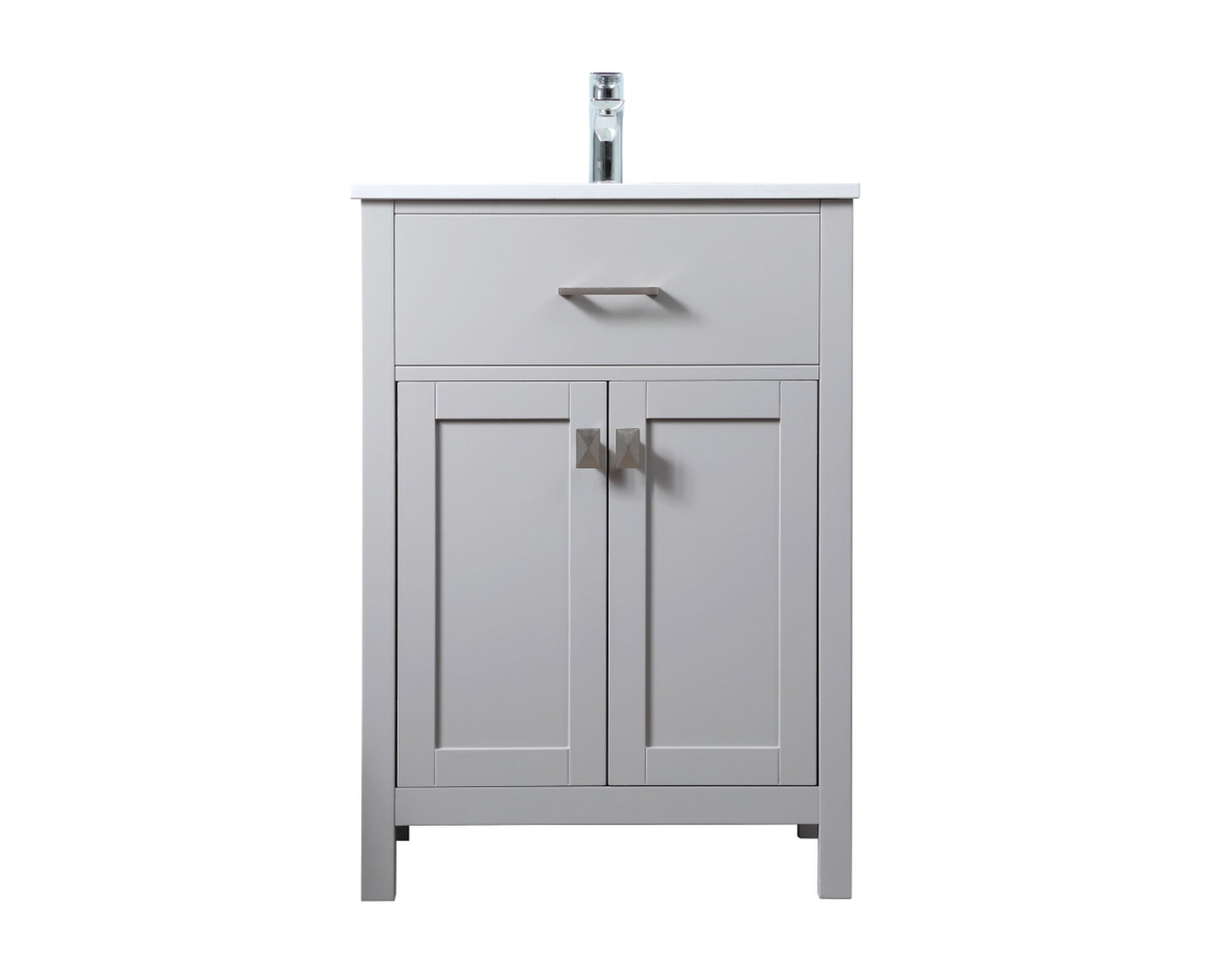 Shown in Grey finish
