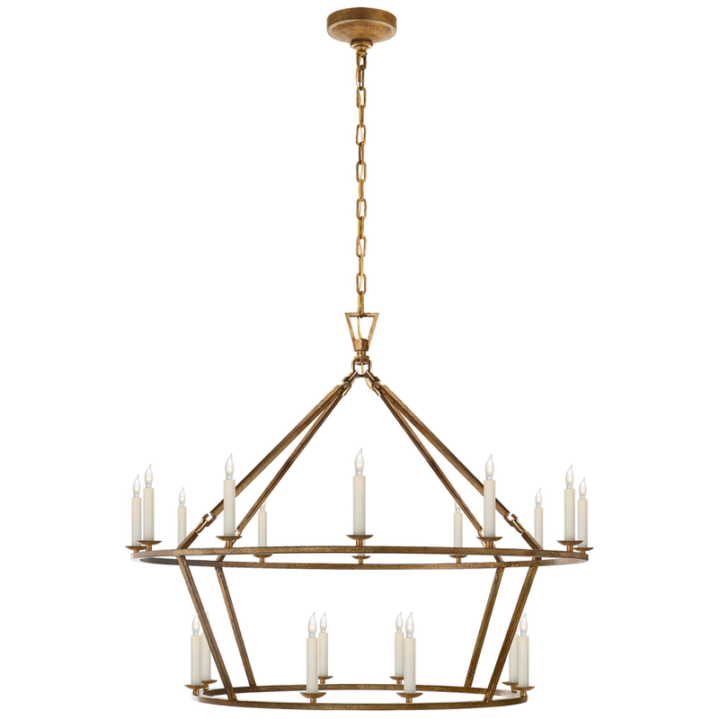 Chapman & Myers Darlana 40 Inch 20 Light Chandelier by Visual Comfort Signature Collection
