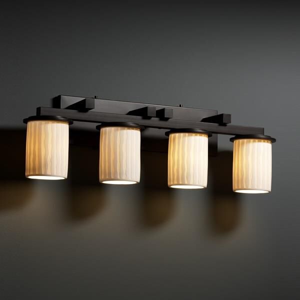 Limoges 29 Inch 4 Light Bath Vanity Light by Justice Design Group