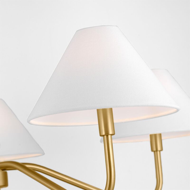 Drew & Jonathan Eldon 34 Inch Chandelier by Visual Comfort Studio