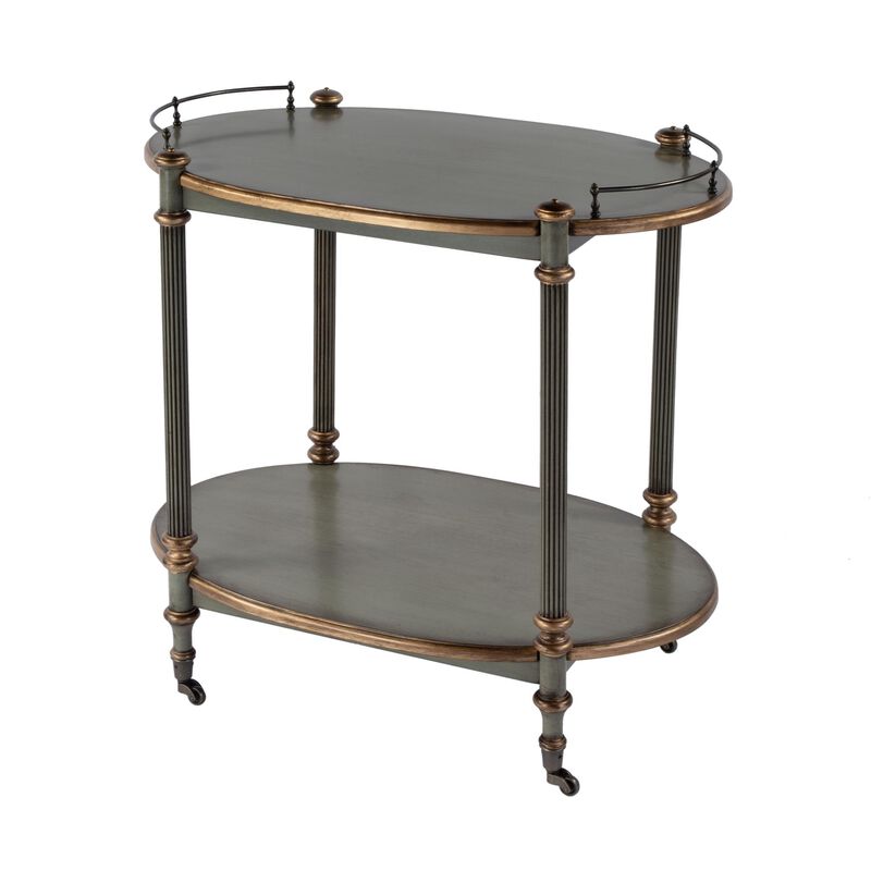 Kathleen 30 Inch Bar Cart by Butler Specialty Company
