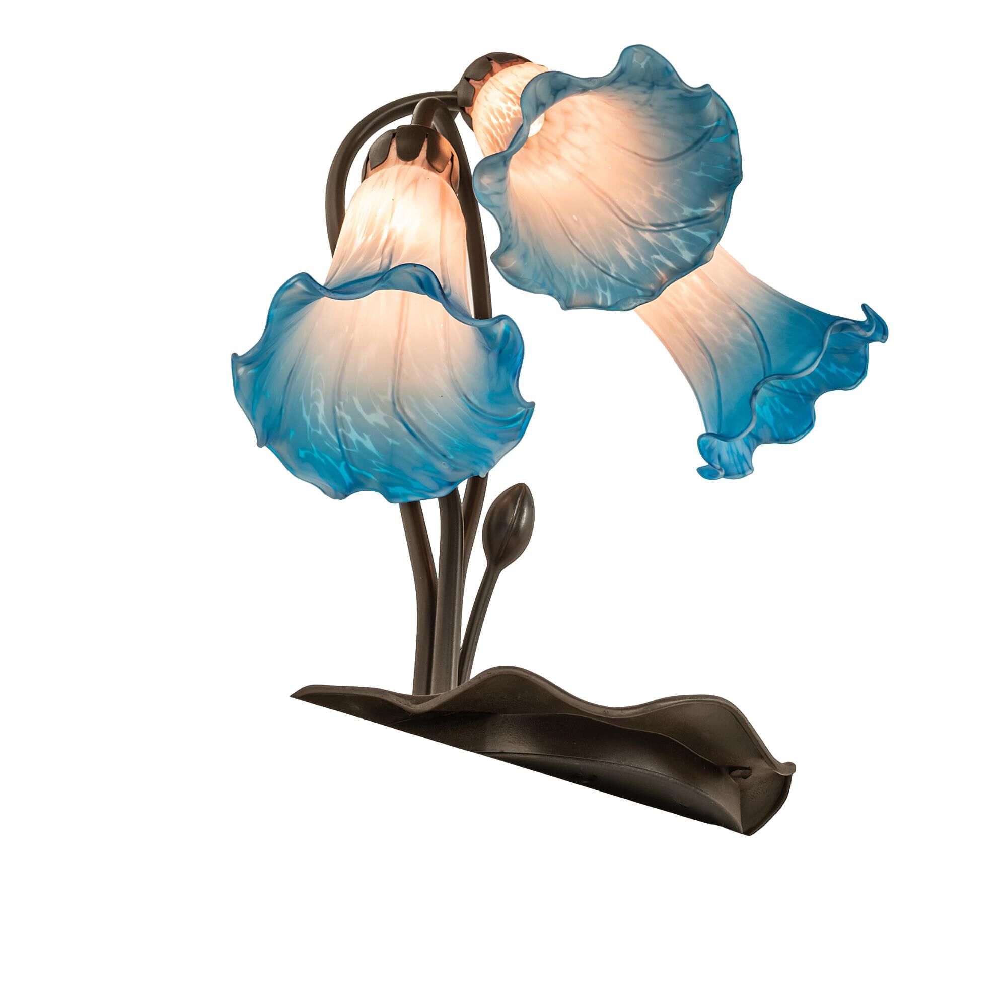 Pink and Blue 16 Inch Accent Lamp by Meyda Lighting