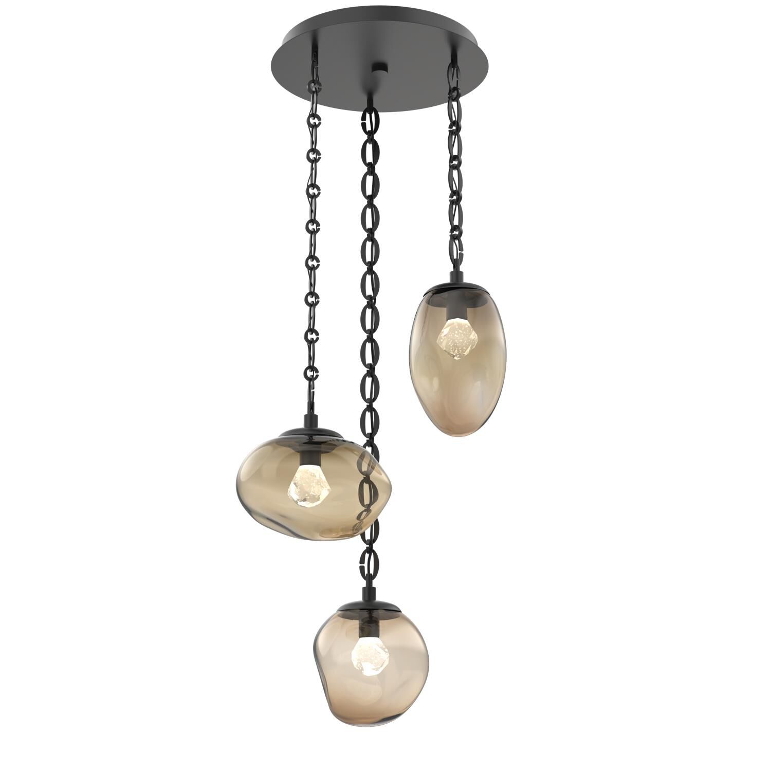 Levi Wilson Cosmos Led 22 Inch Multi Light Pendant by Hammerton Studio