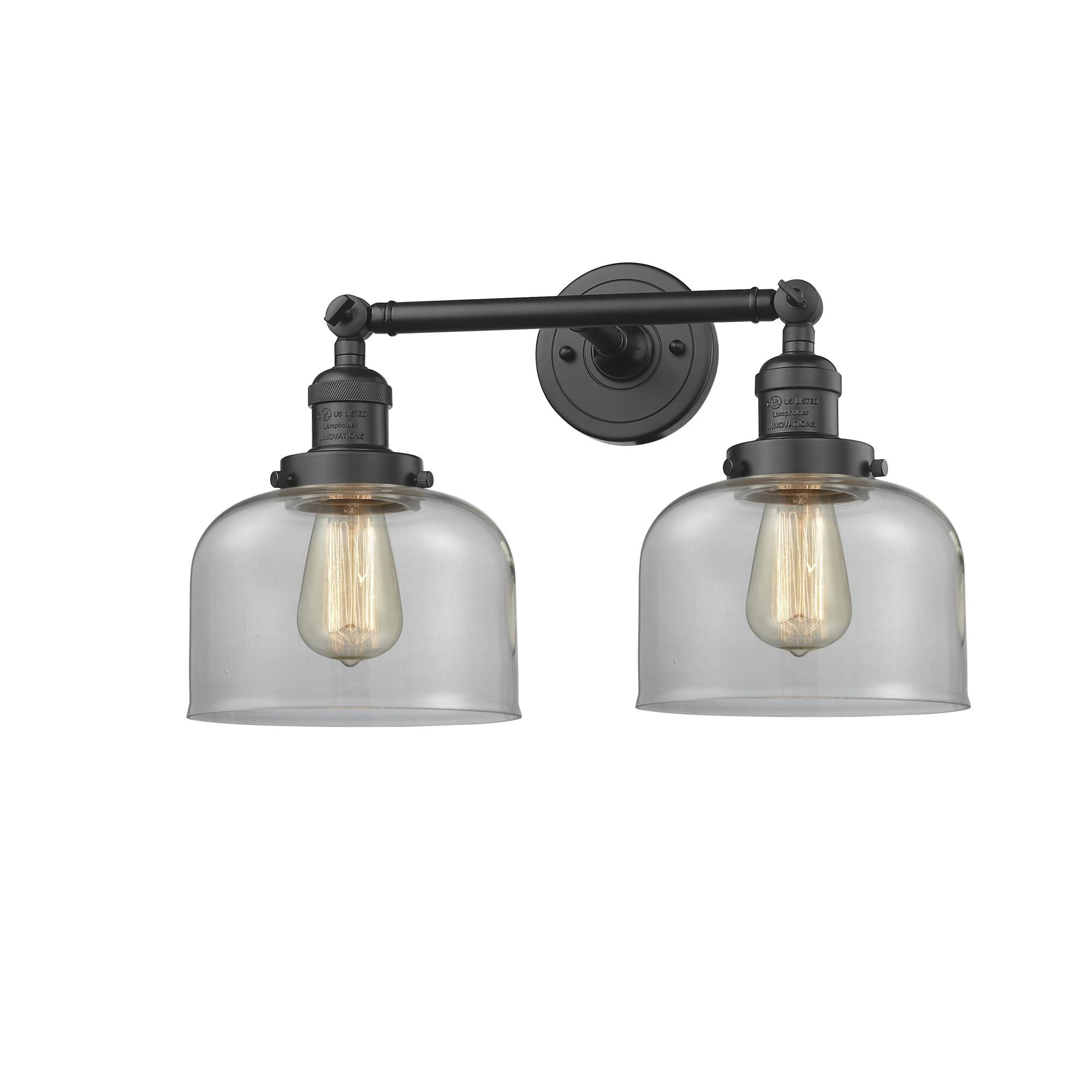 Bruno Marashlian Large Bell 19 Inch 2 Light Bath Vanity Light by Innovations Lighting