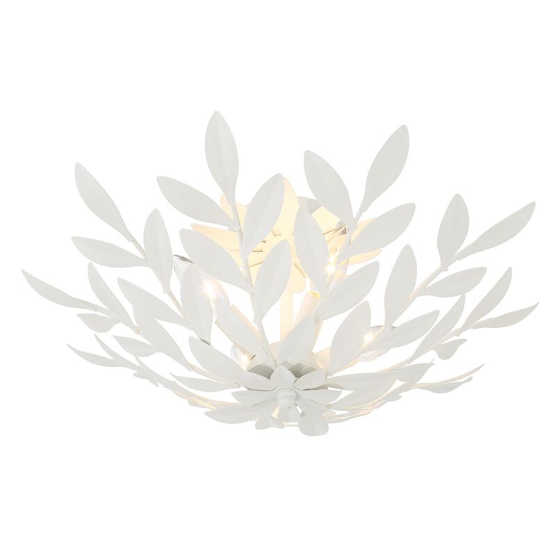 Broche 21 Inch 4 Light Semi Flush Mount by Crystorama