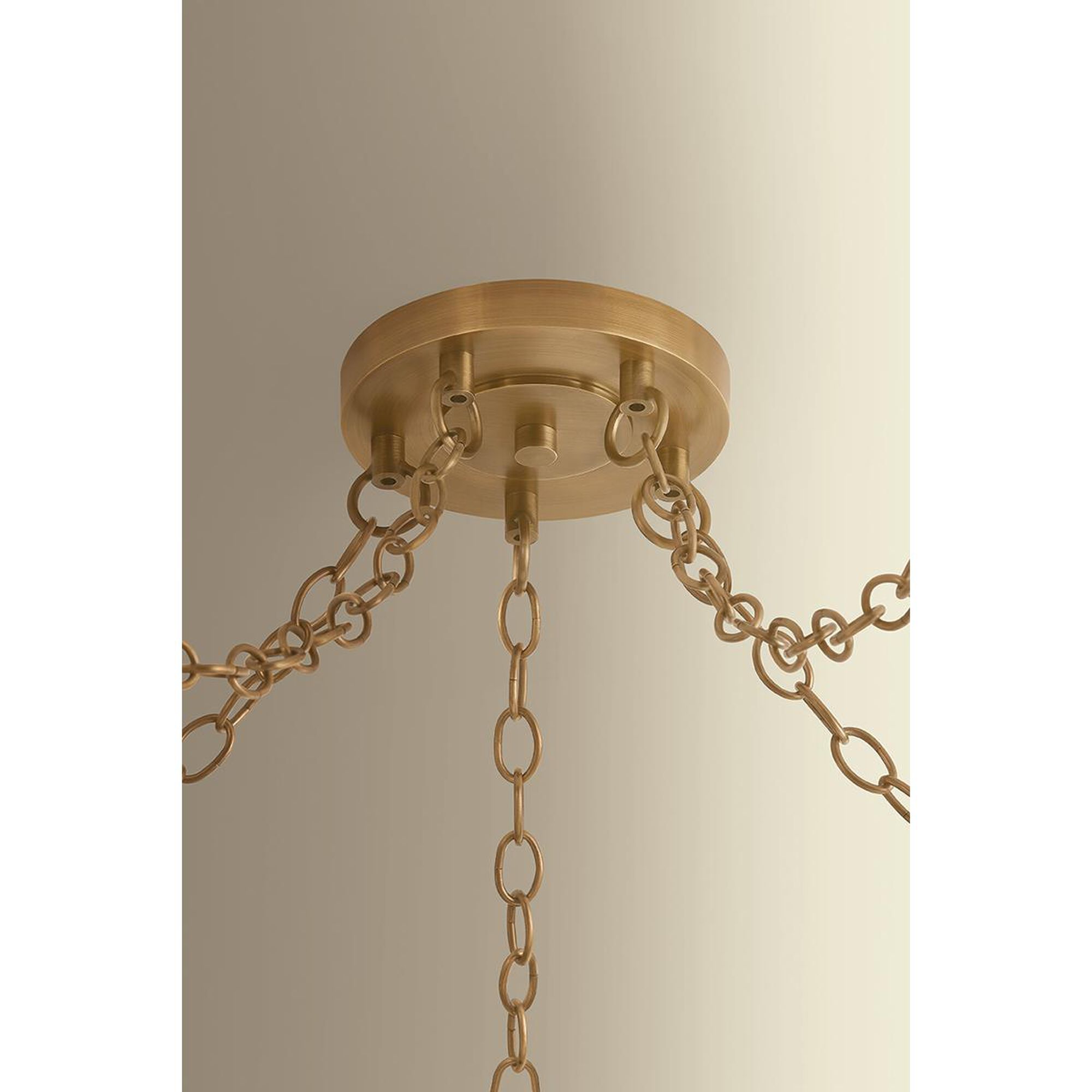 Shown in Patina Brass and Ceramic Ivory Crackle finish and Ivory Crackle Ceramic shade