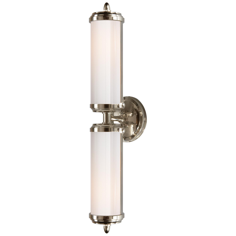 Thomas O'Brien Merchant 20 Inch 2 Light Bath Vanity Light by Visual Comfort Signature Collection
