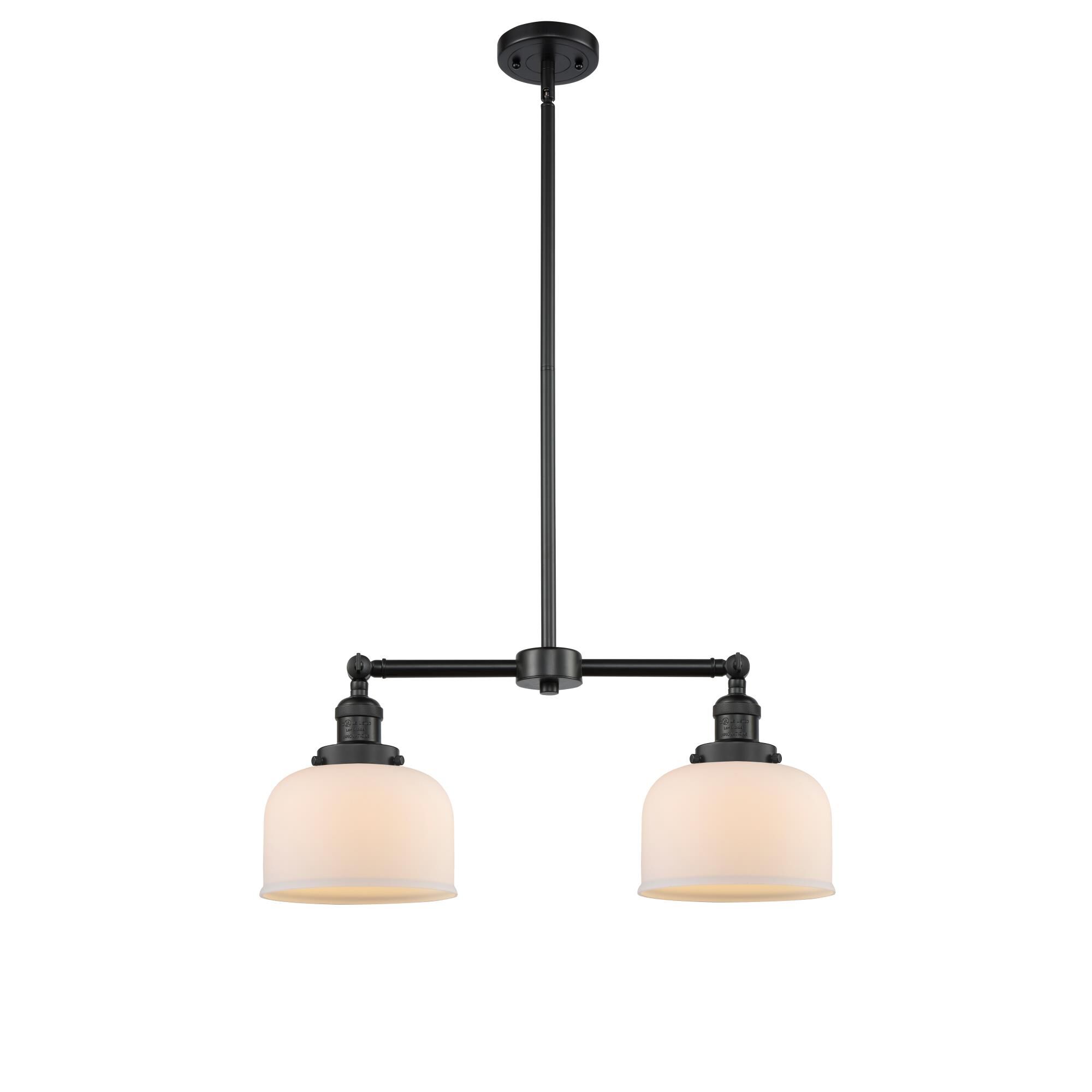 Bruno Marashlian Large Bell 21 Inch 2 Light Mini Chandelier by Innovations Lighting