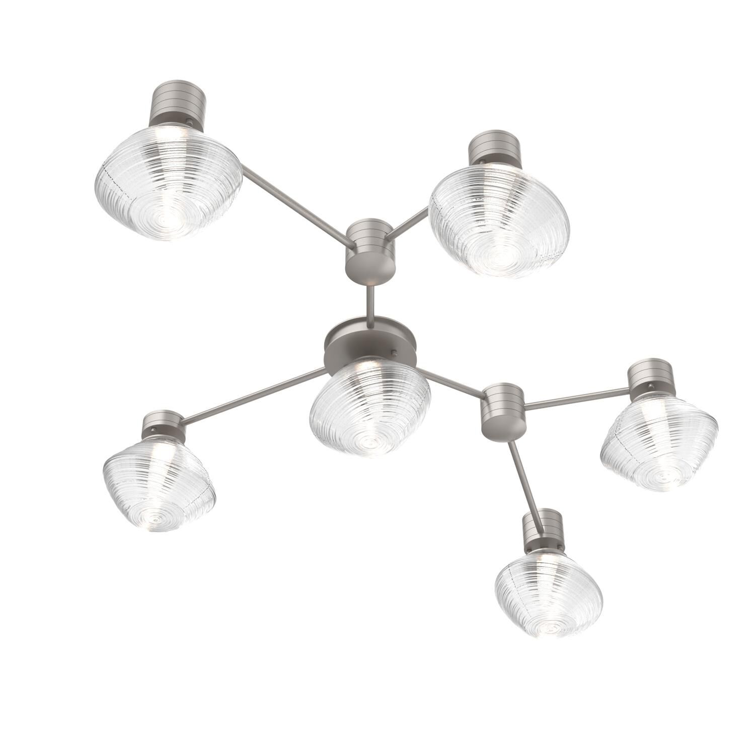 Levi Wilson Mesa 38 Inch Semi Flush Mount by Hammerton Studio