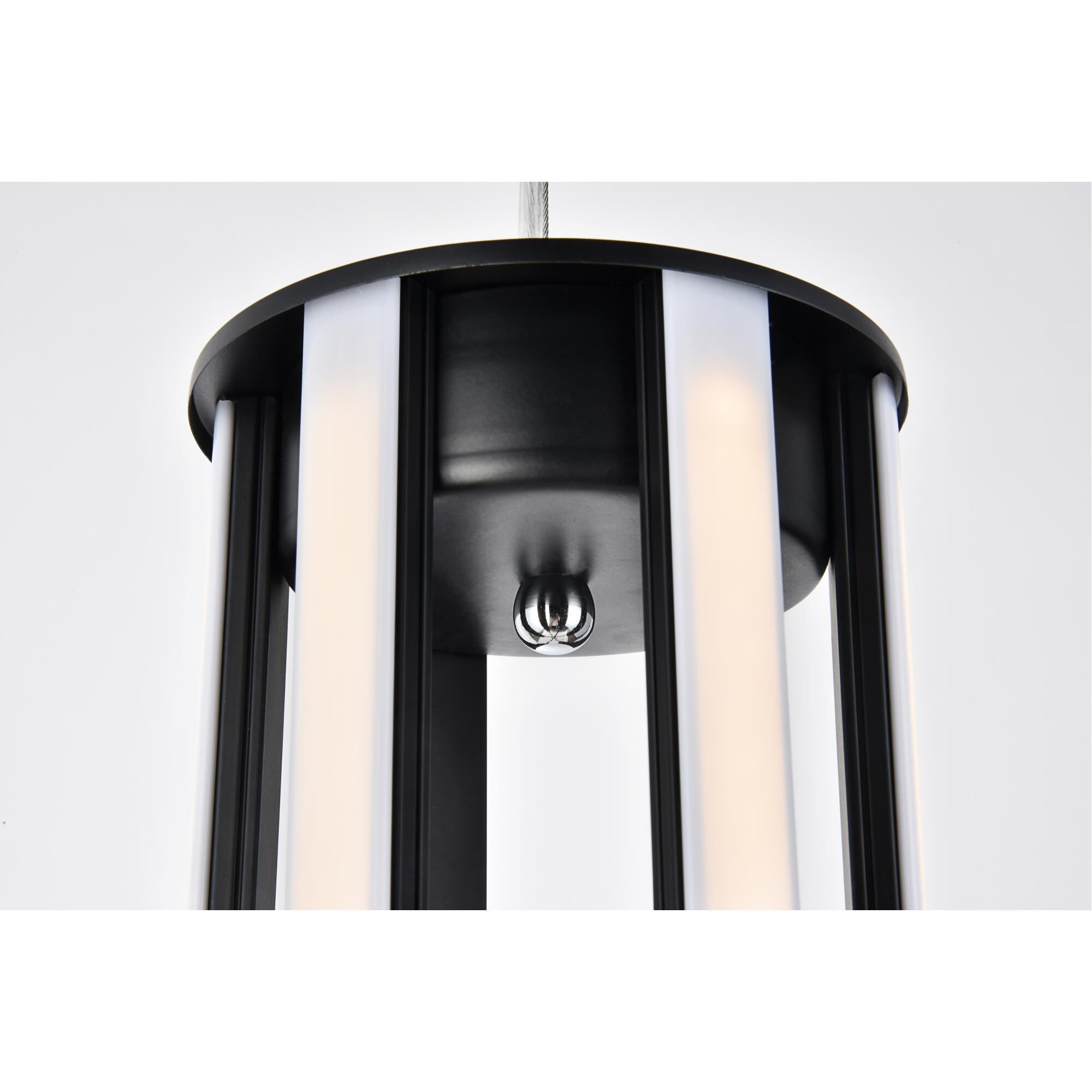 Dahlia 18 Inch LED Large Pendant by Elegant Lighting
