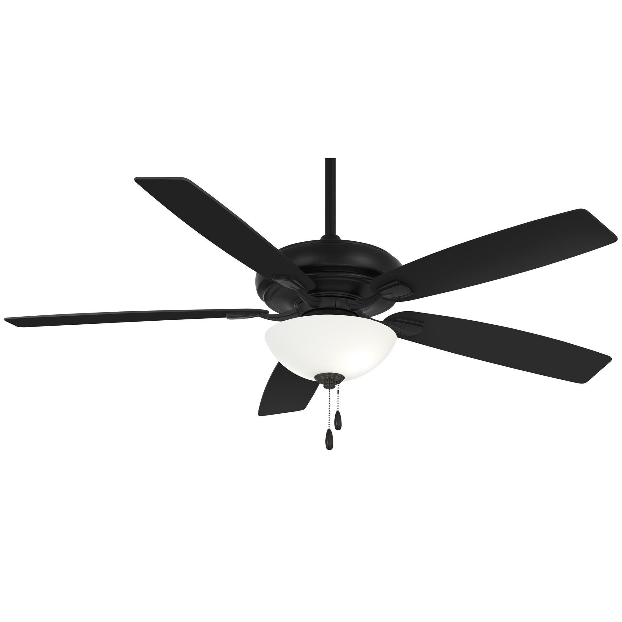 Shown in Coal finish and White Frosted glass and Glass shade