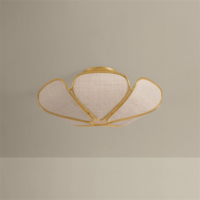 Bayville 20 Inch 3 Light Semi Flush Mount by Hudson Valley Lighting