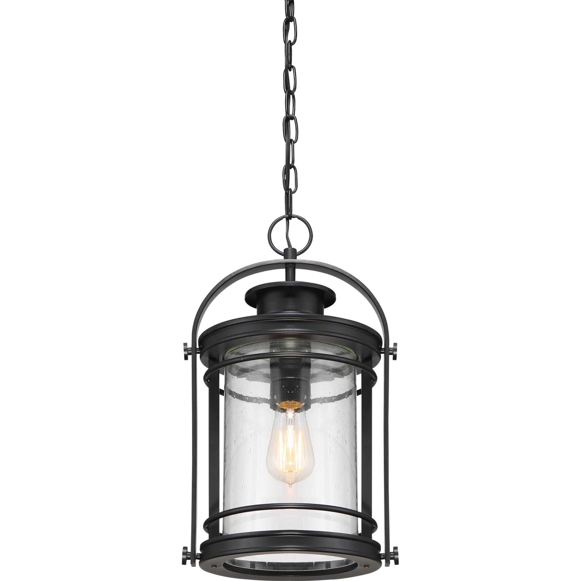 Quoizel Booker 17 Inch Tall Outdoor Hanging Lantern