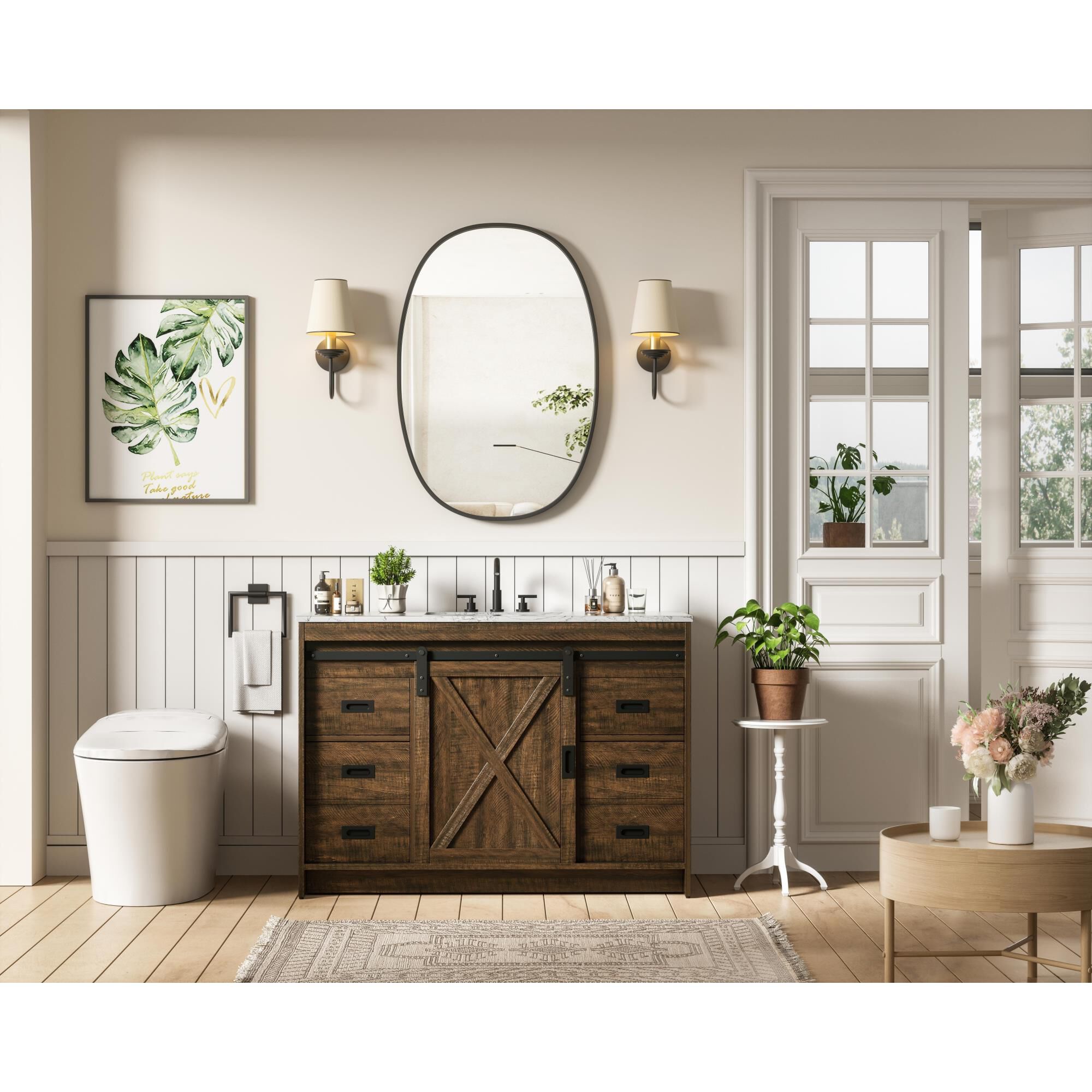 Austin 48 Inch Bath Vanity by Elegant Dcor