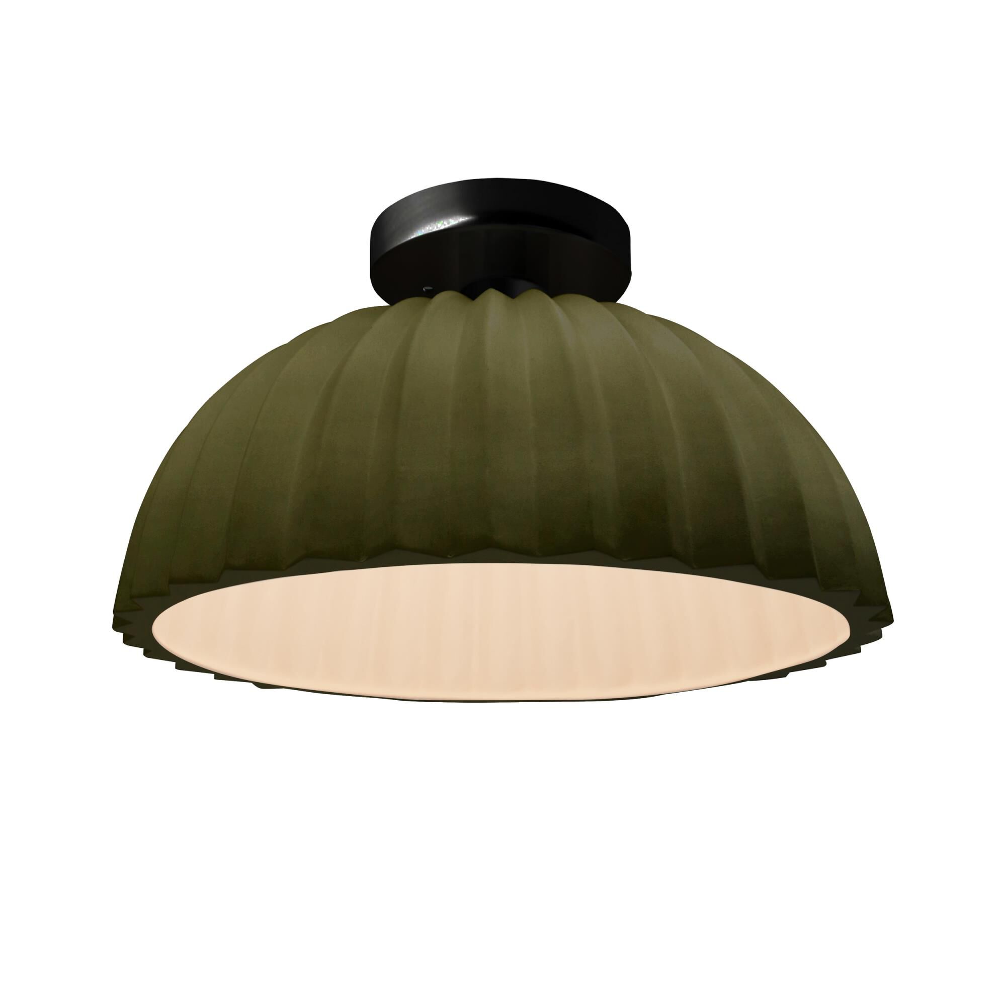 Shown in Matte Black finish and Matte Green shade