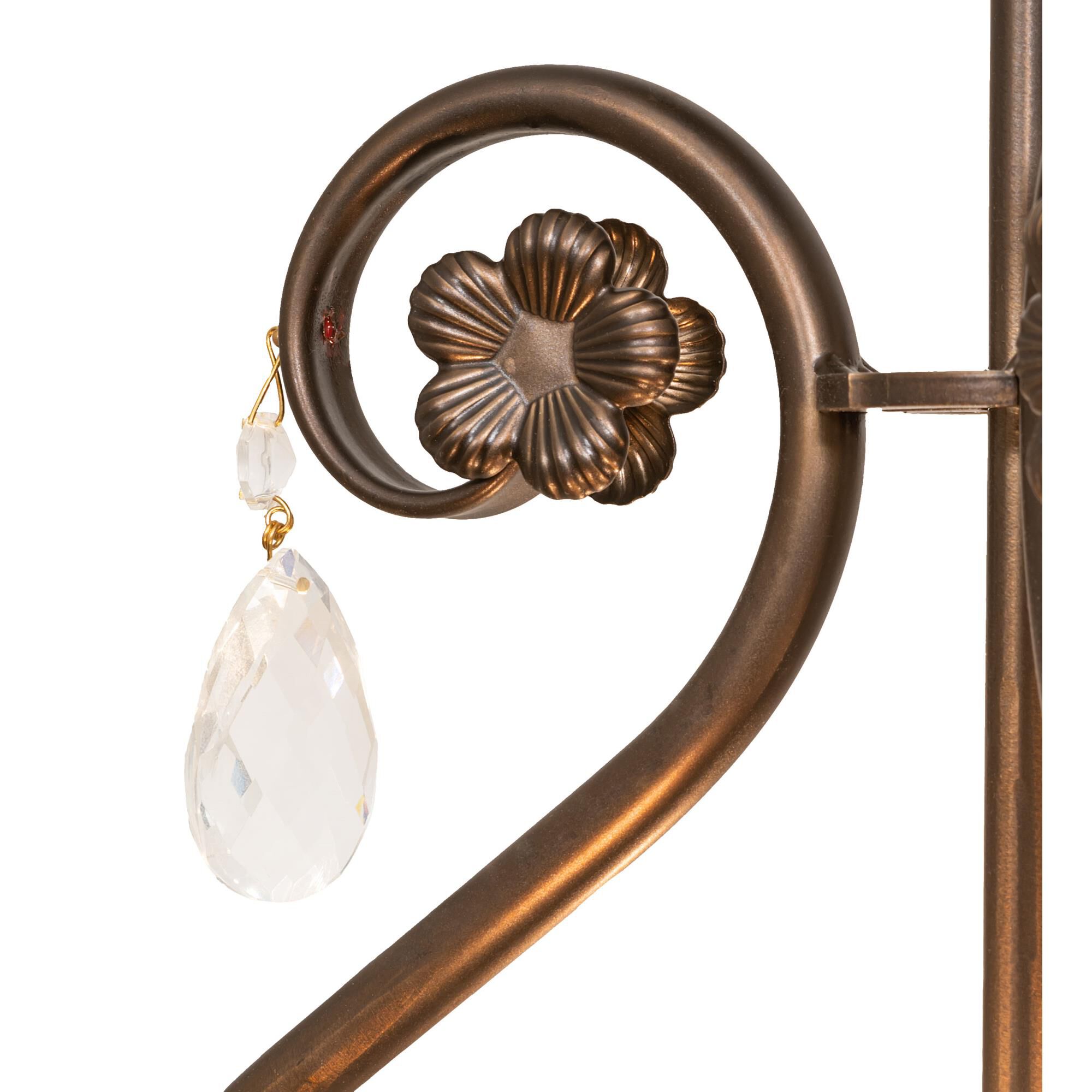 Antonia 12 Inch 3 Light Mini Chandelier by Meyda Lighting