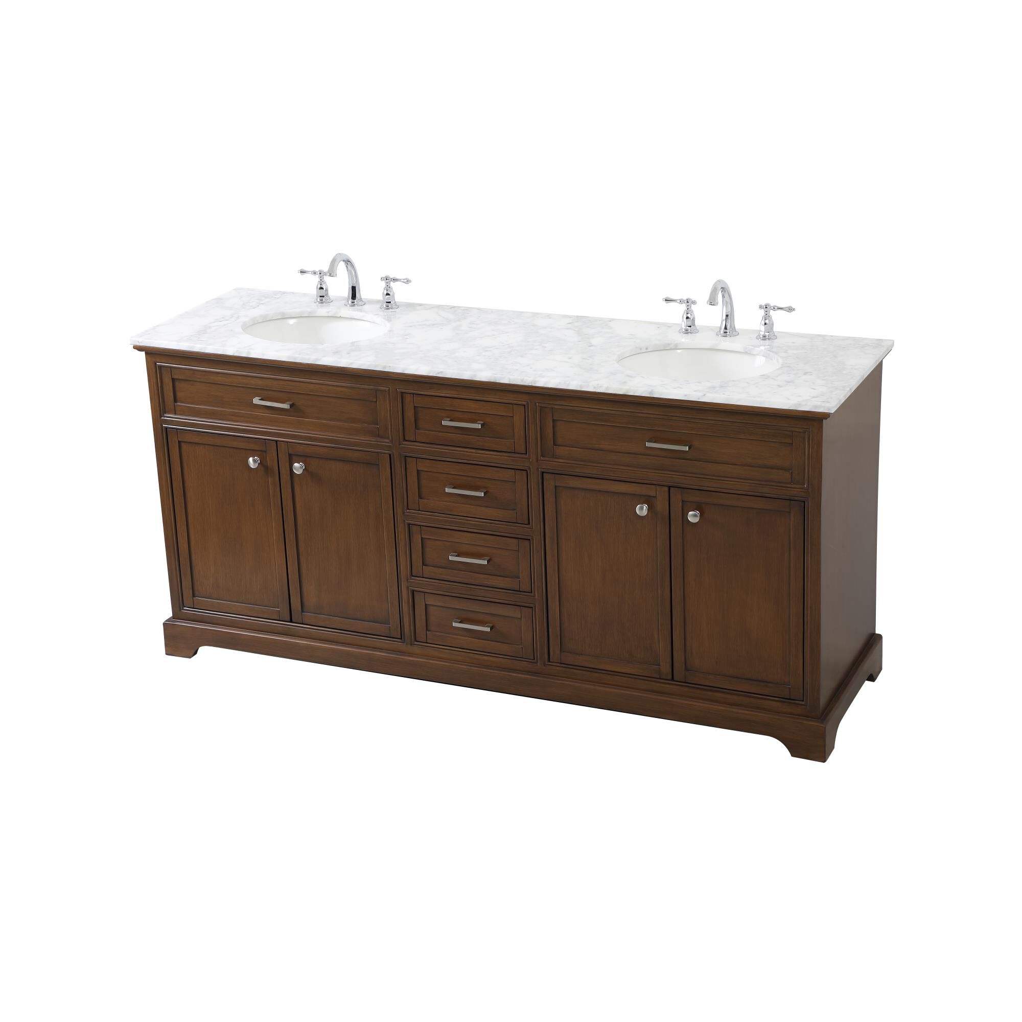 Shown in Teak finish