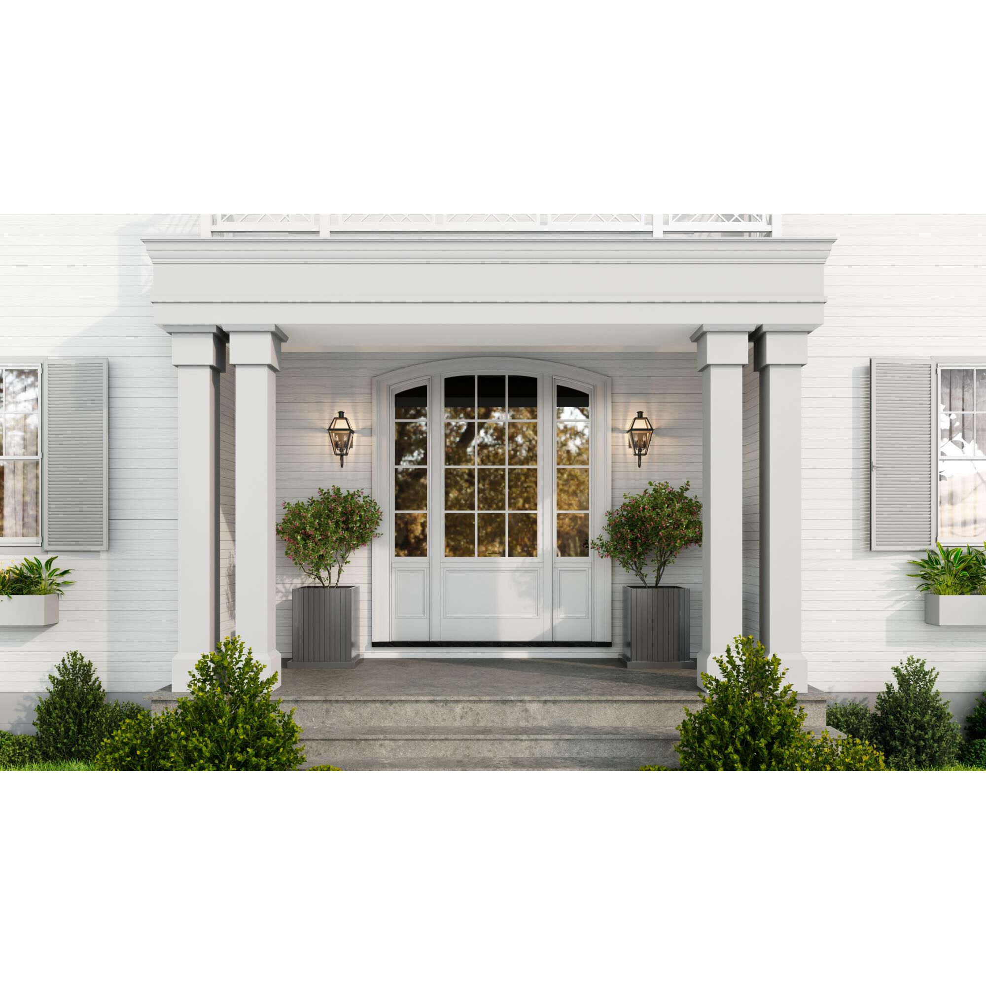 Rue De Royal 11 Inch Outdoor Wall Light by Quoizel