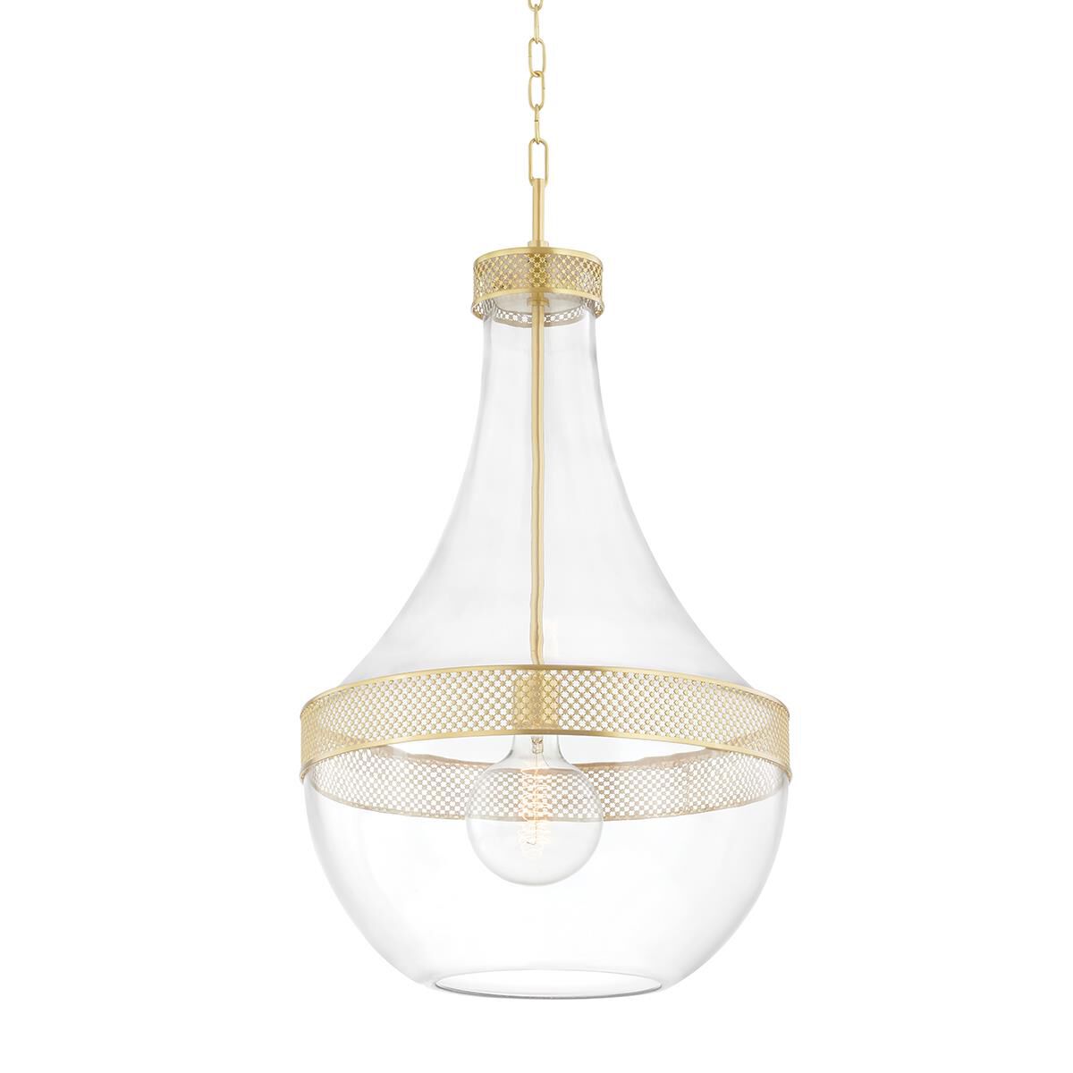 Hagen 17.5 Inch Large Pendant by Hudson Valley Lighting