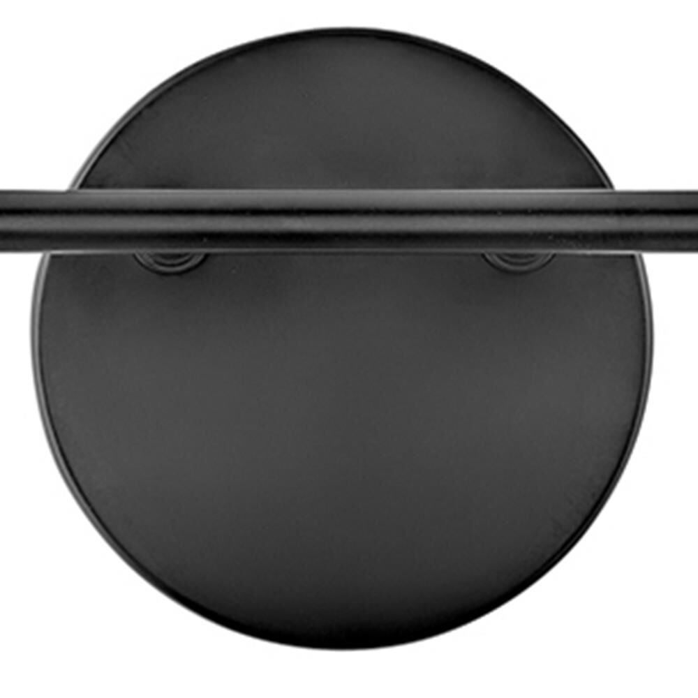 Shown in Black finish and Clear glass