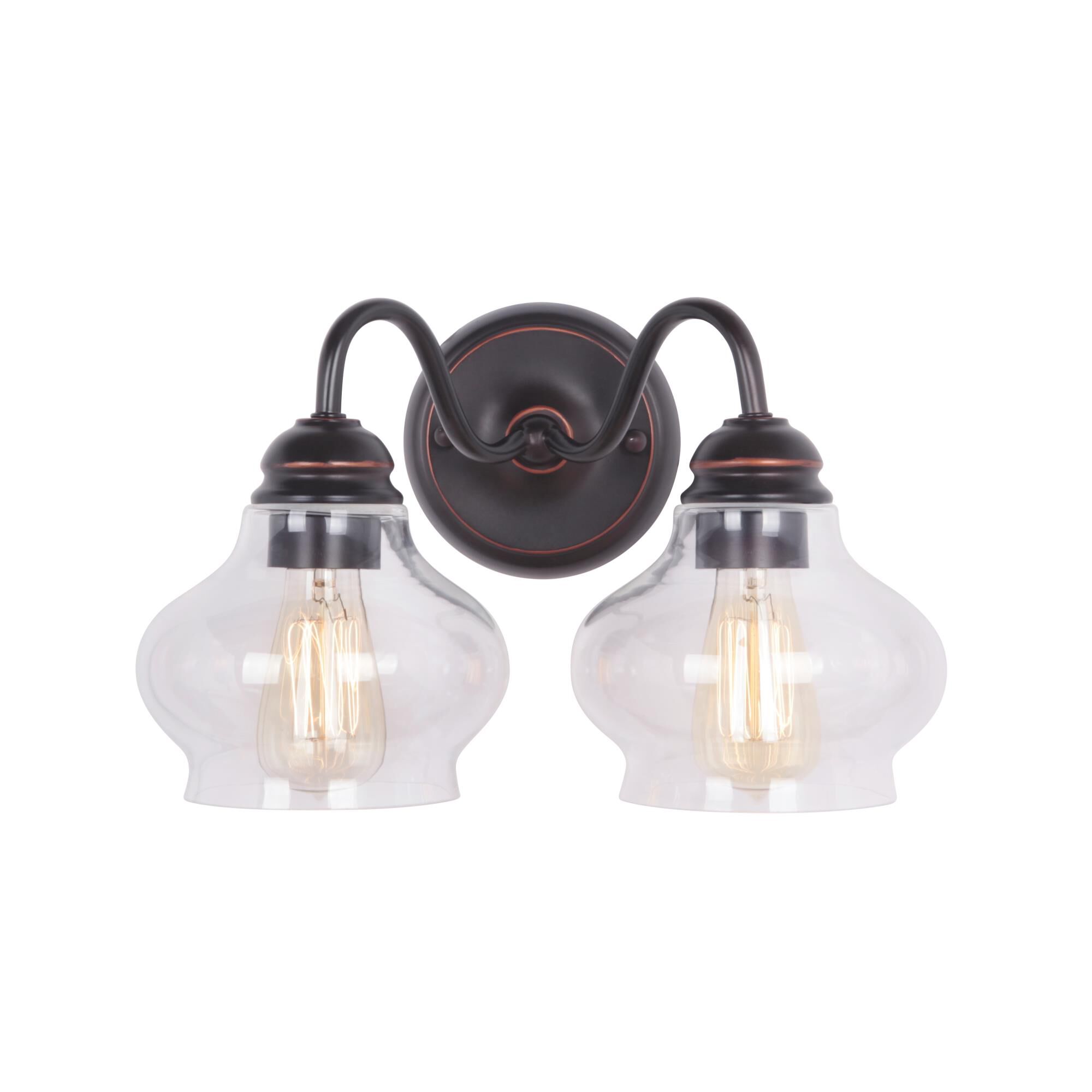 Shown in Oil Rubbed Gilded finish and Yes glass and Yes shade