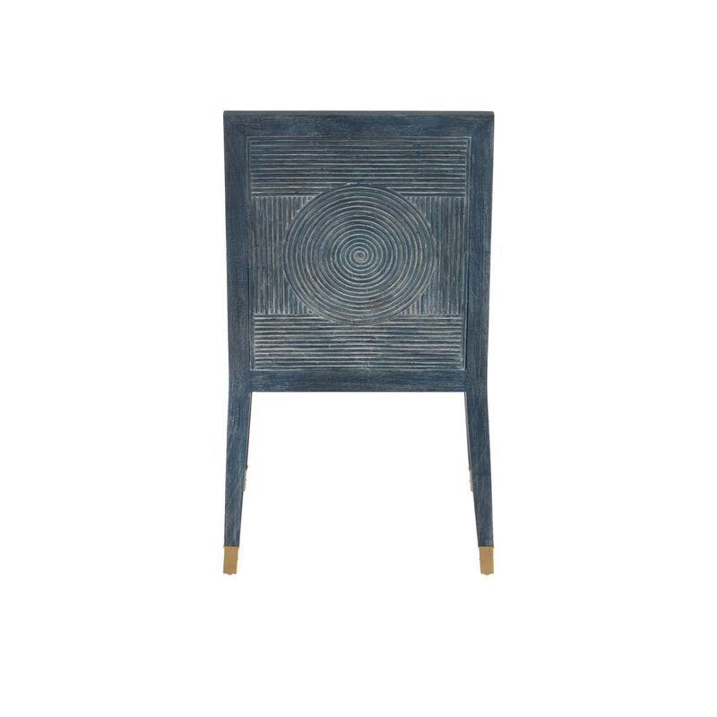 Santos 20 Inch Side Chair by Currey and Company