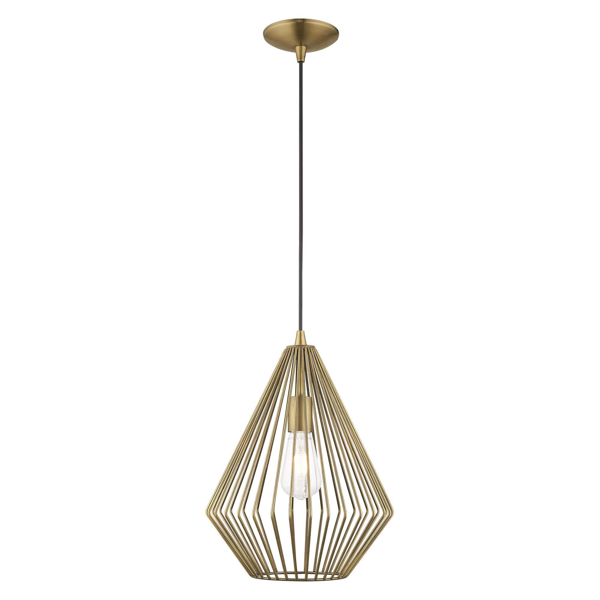 Livex Lighting Geometric Mini Pendant