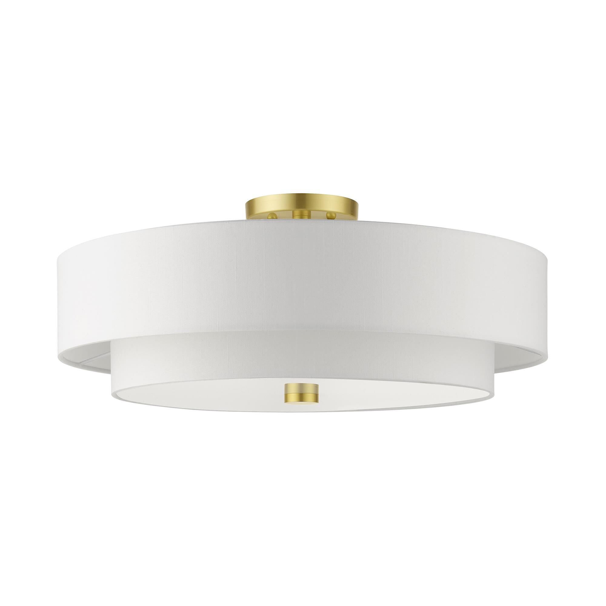 Meridian 5 Light Semi Flush Mount by Livex Lighting