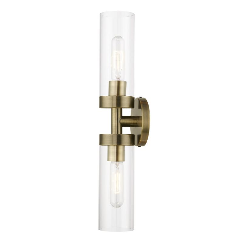 Ludlow 19 Inch 2 Light Bath Vanity Light by Livex Lighting