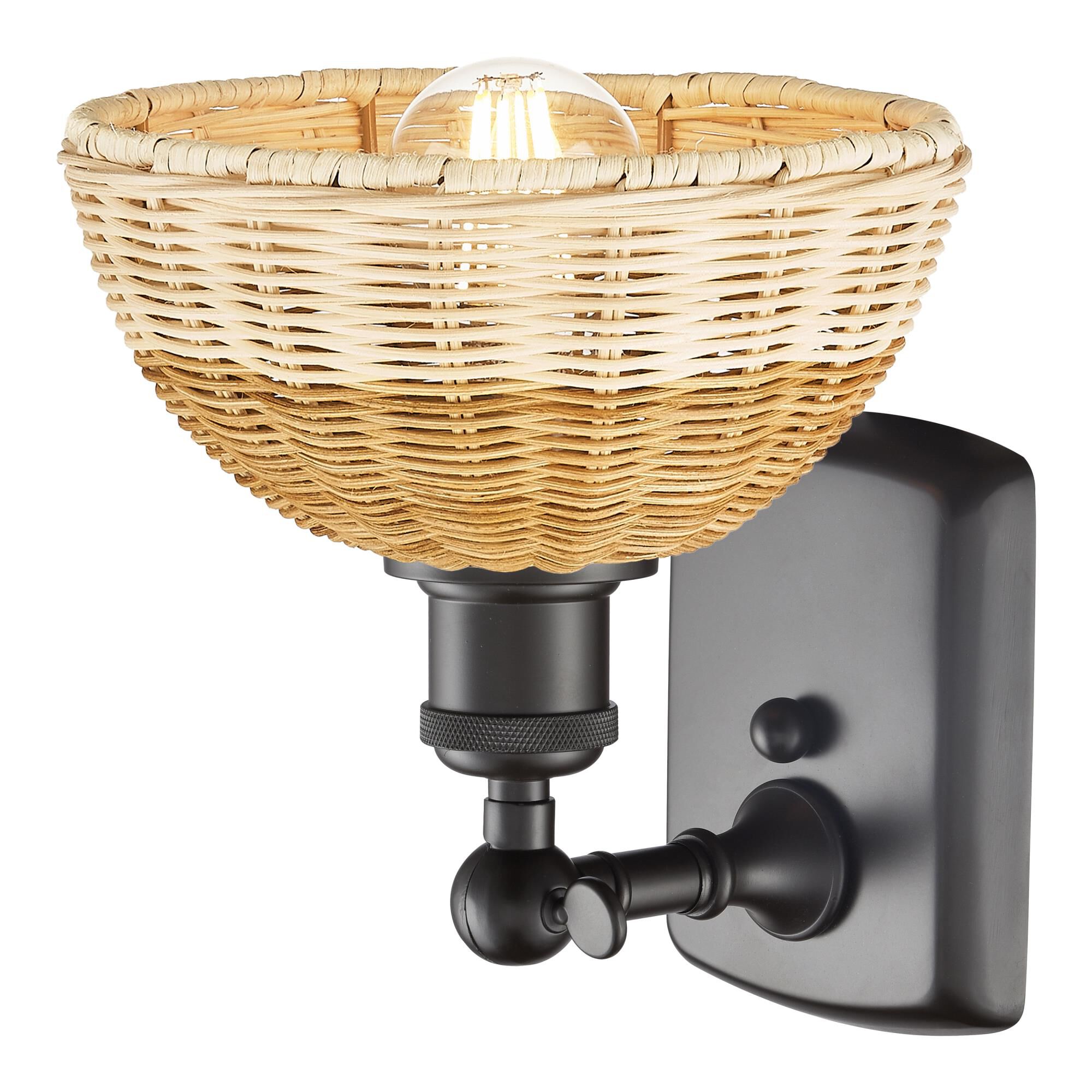 Bruno Marashlian Bristol Natural II 8 Inch Wall Sconce by Innovations Lighting