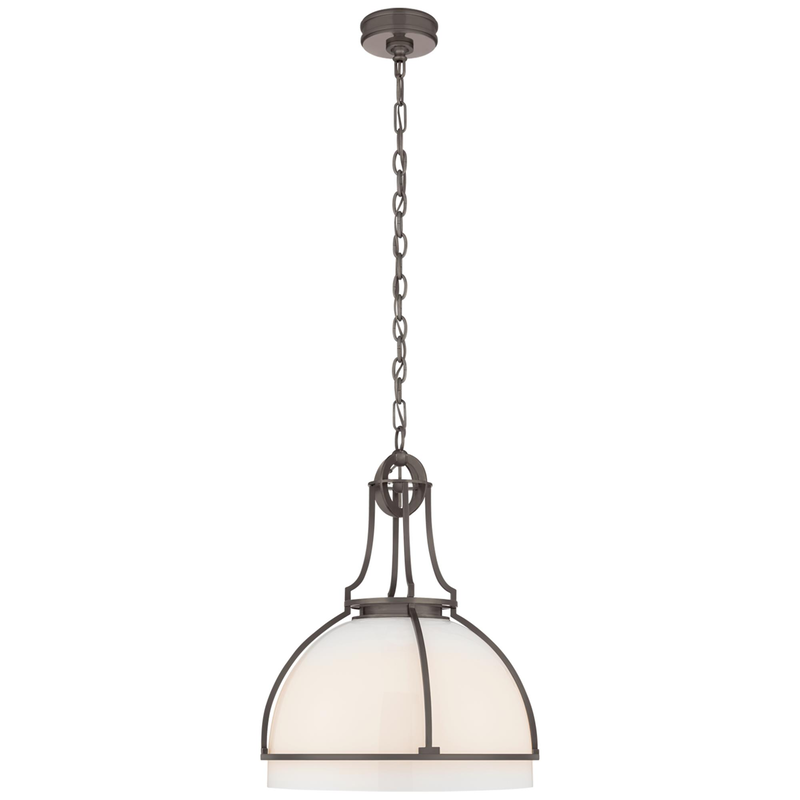 Visual Comfort Signature Collection Chapman & Myers Gracie 19 Inch LED Large Pendant