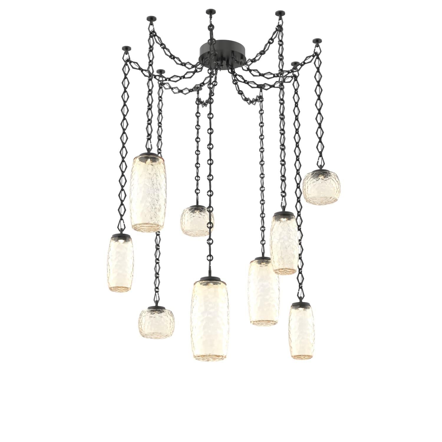 Levi Wilson Vessel 15 Inch Multi Pendant Light by Hammerton Studio