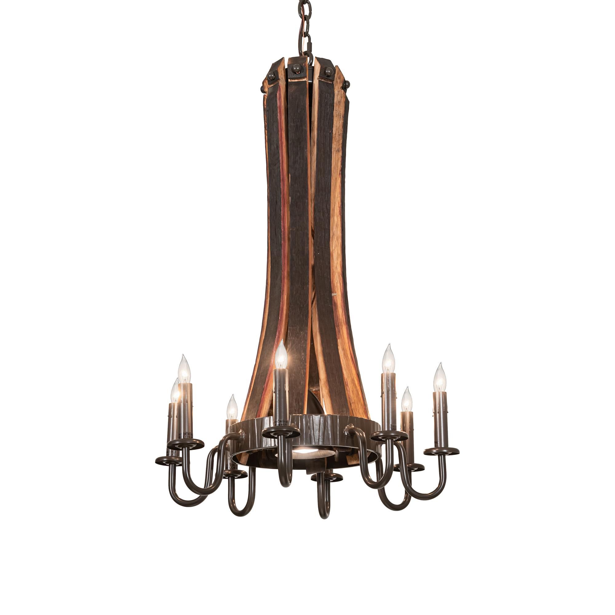 Meyda Lighting Barrel Stave 20 Inch Mini Chandelier