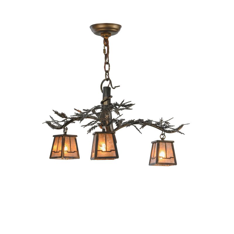 24 Inch 3 Light Chandelier by Meyda Lighting