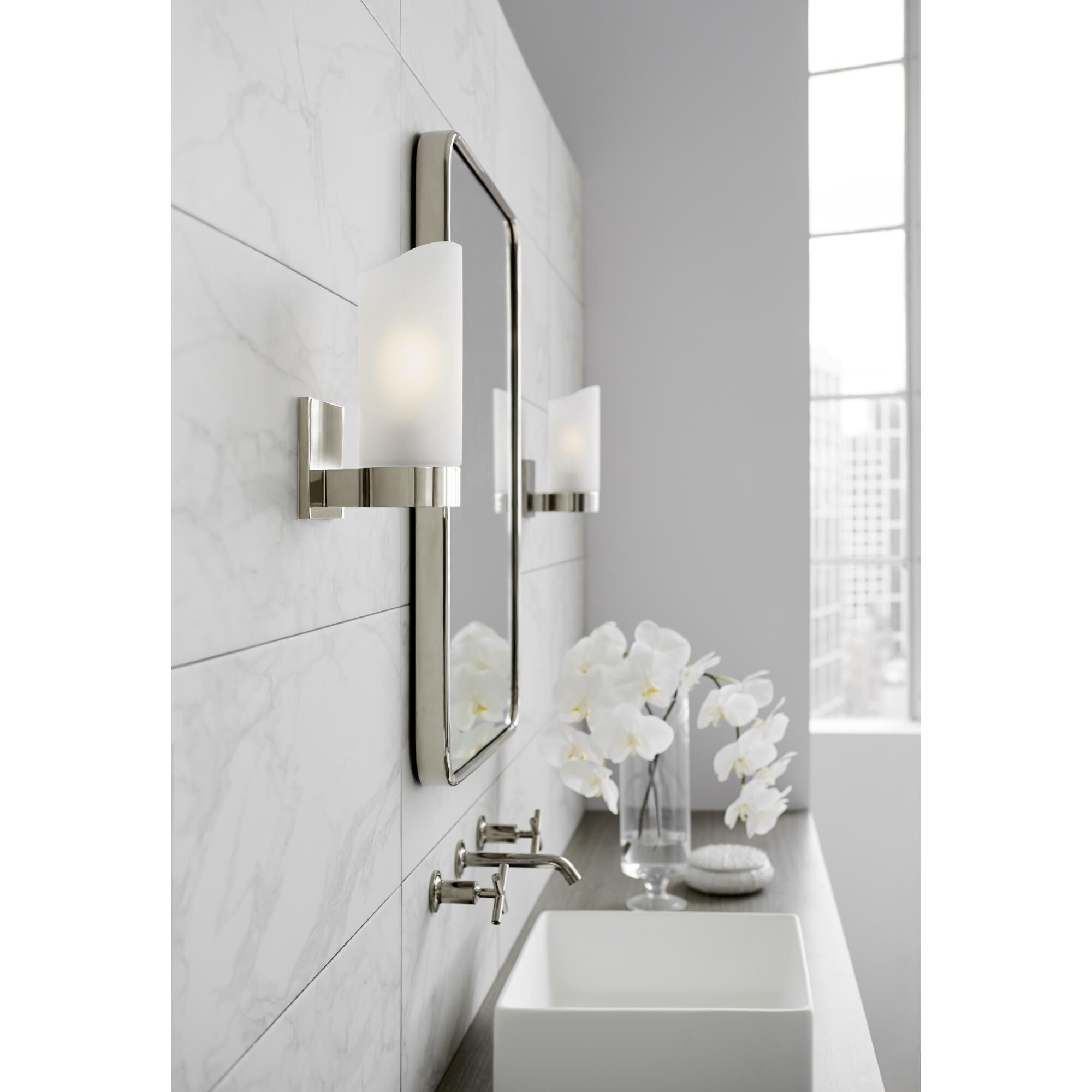 Visual Comfort Signature Collection Barbara Barry Cylinder 9 Inch Wall Sconce