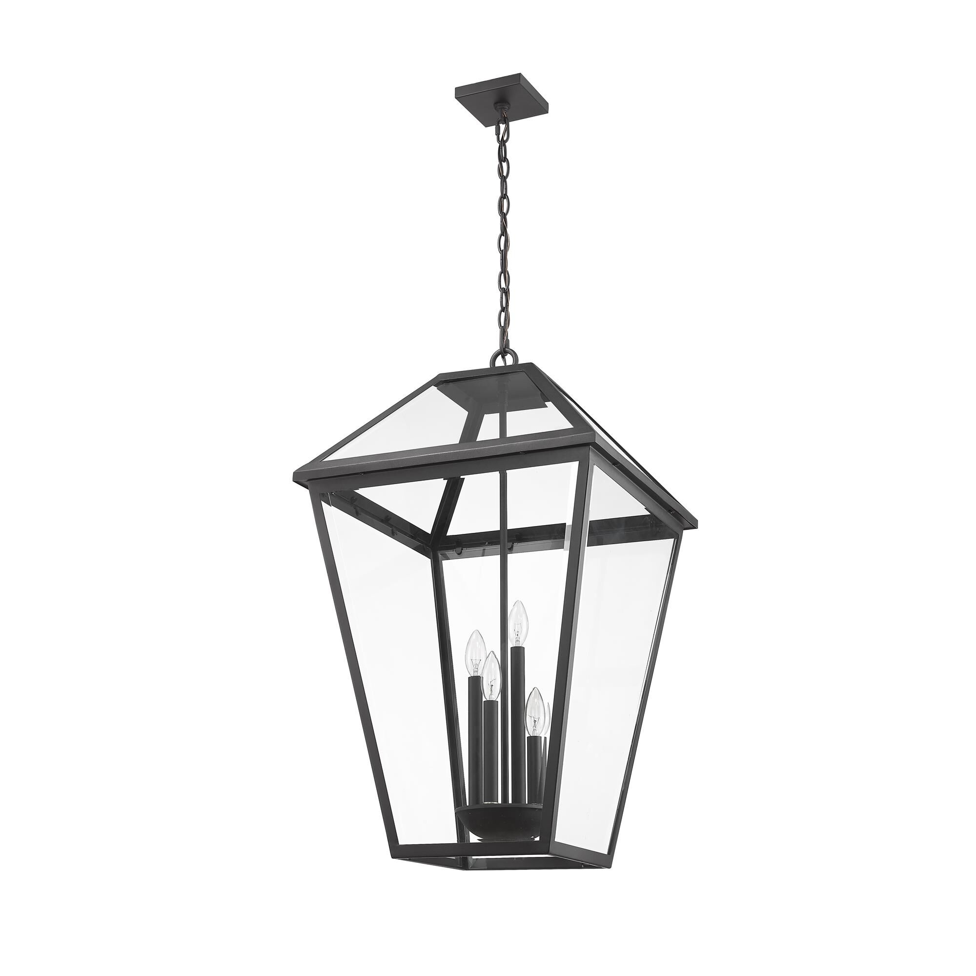 Talbot 20 Inch 4 Light Outdoor Flush Mount,