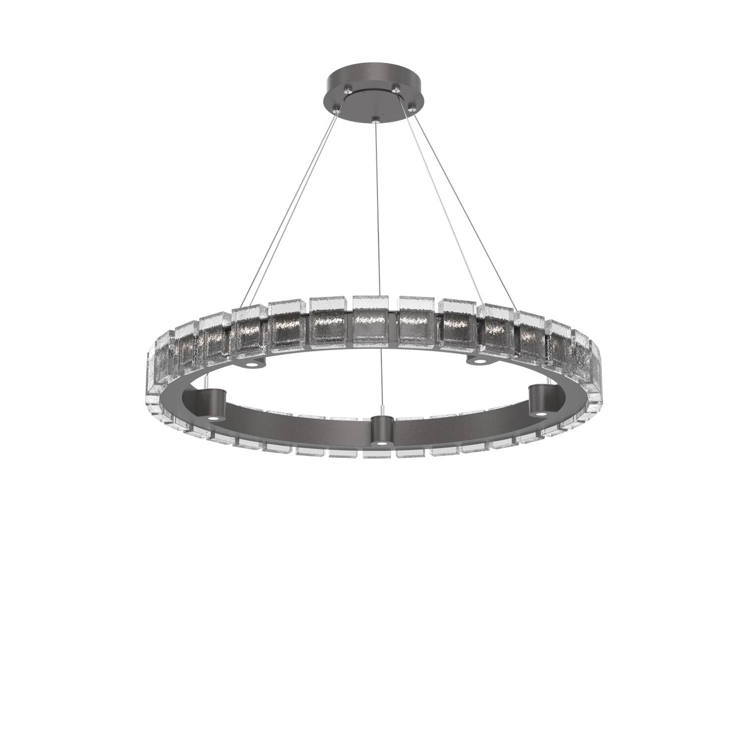 Levi Wilson Tessera 38 Inch Chandelier by Hammerton Studio
