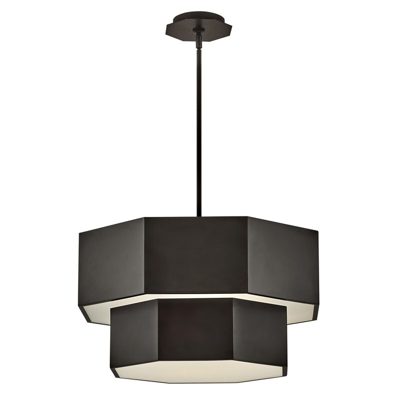 Facet Medium Pendant Light by Hinkley