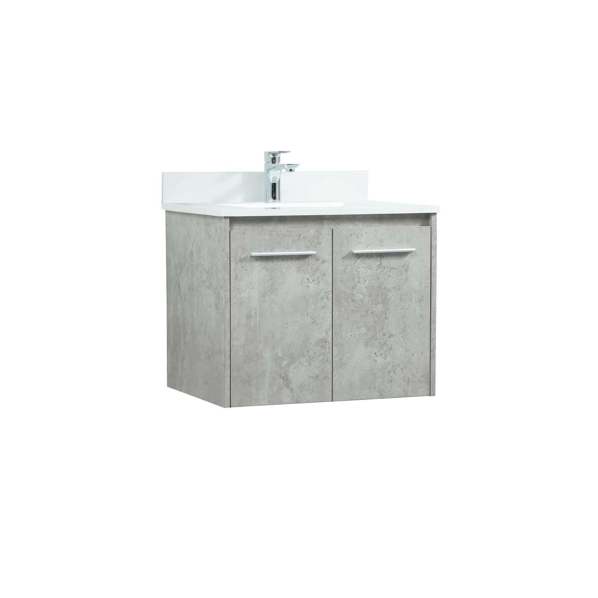 Shown in Concrete Grey finish