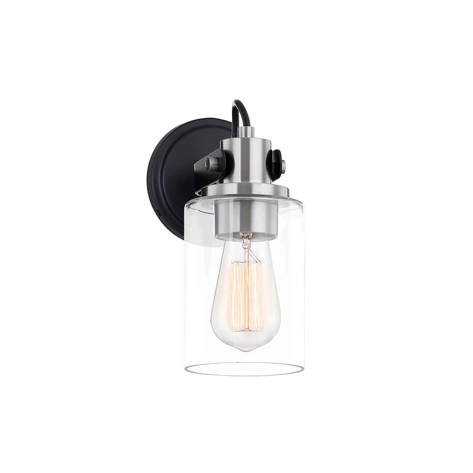 Justice Design Group Fusion Brooklyn 9 Inch Wall Sconce
