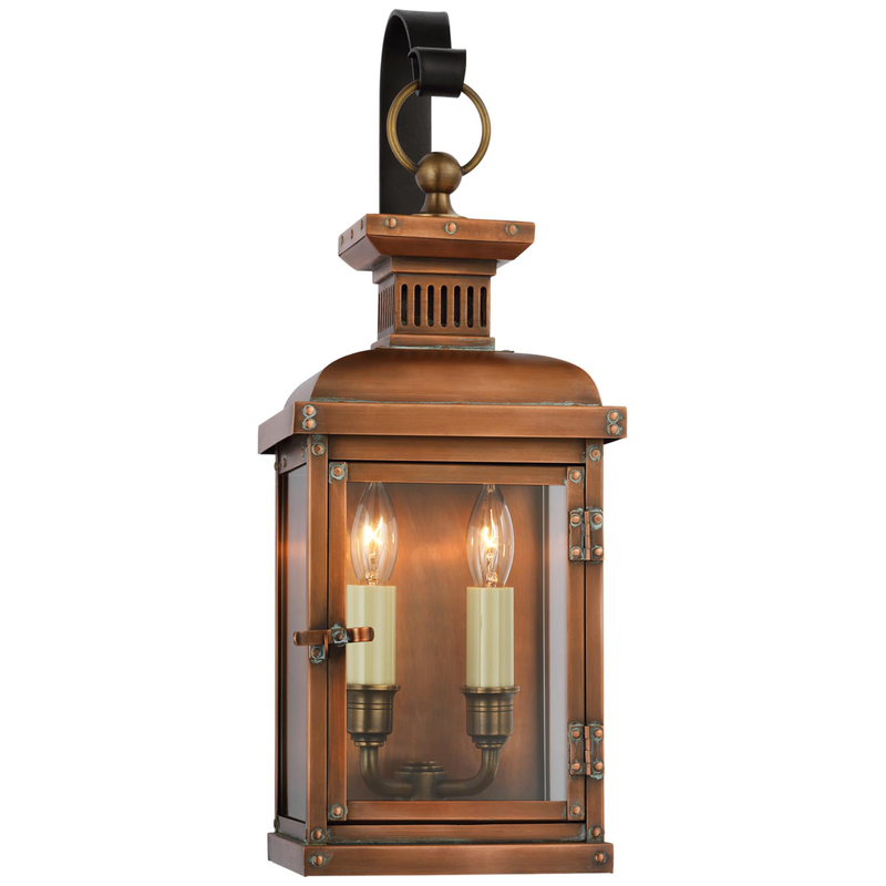Chapman & Myers Suffork 18 Inch Outdoor Wall Light by Visual Comfort Signature