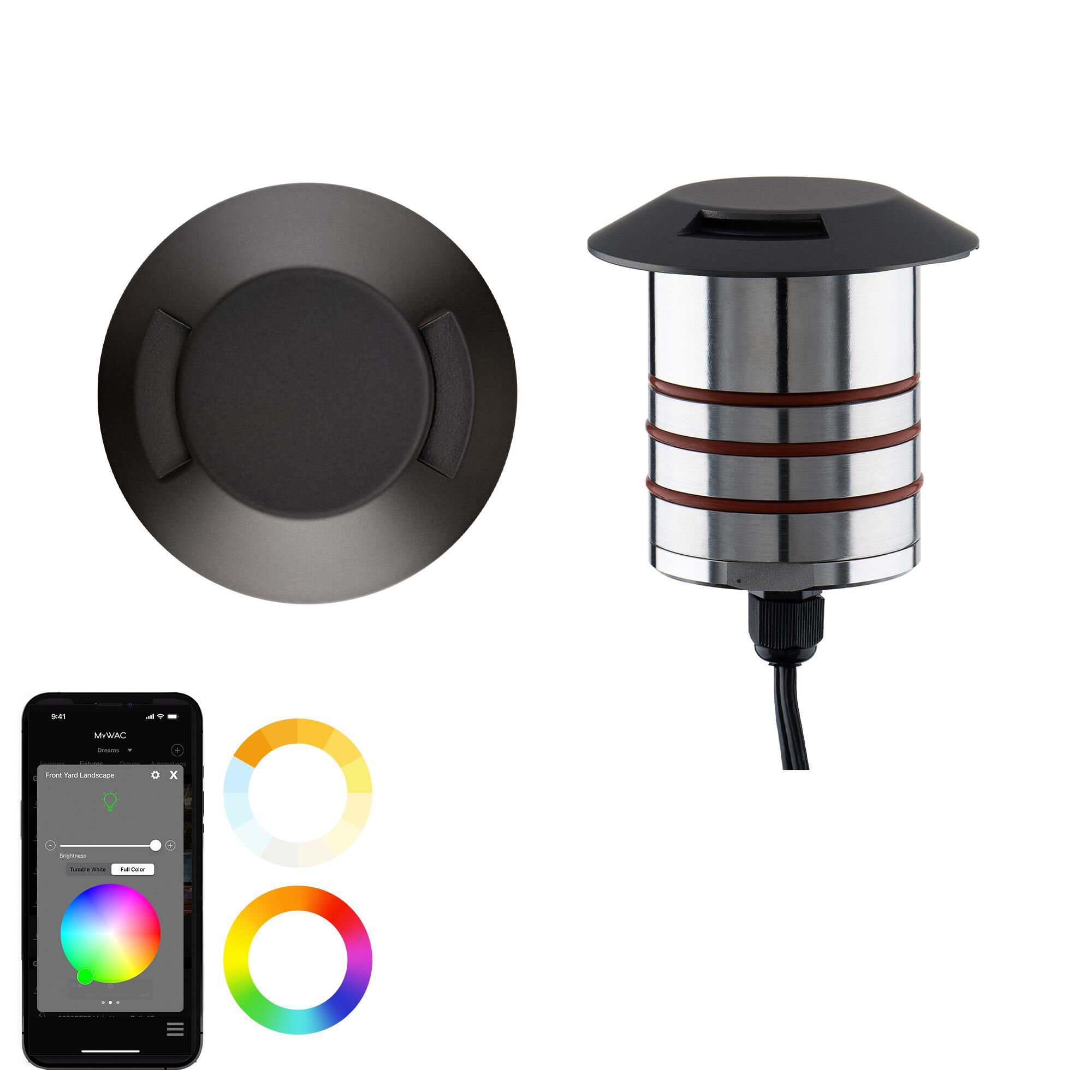 Shown in Stainless Steel Coated In Bronze finish