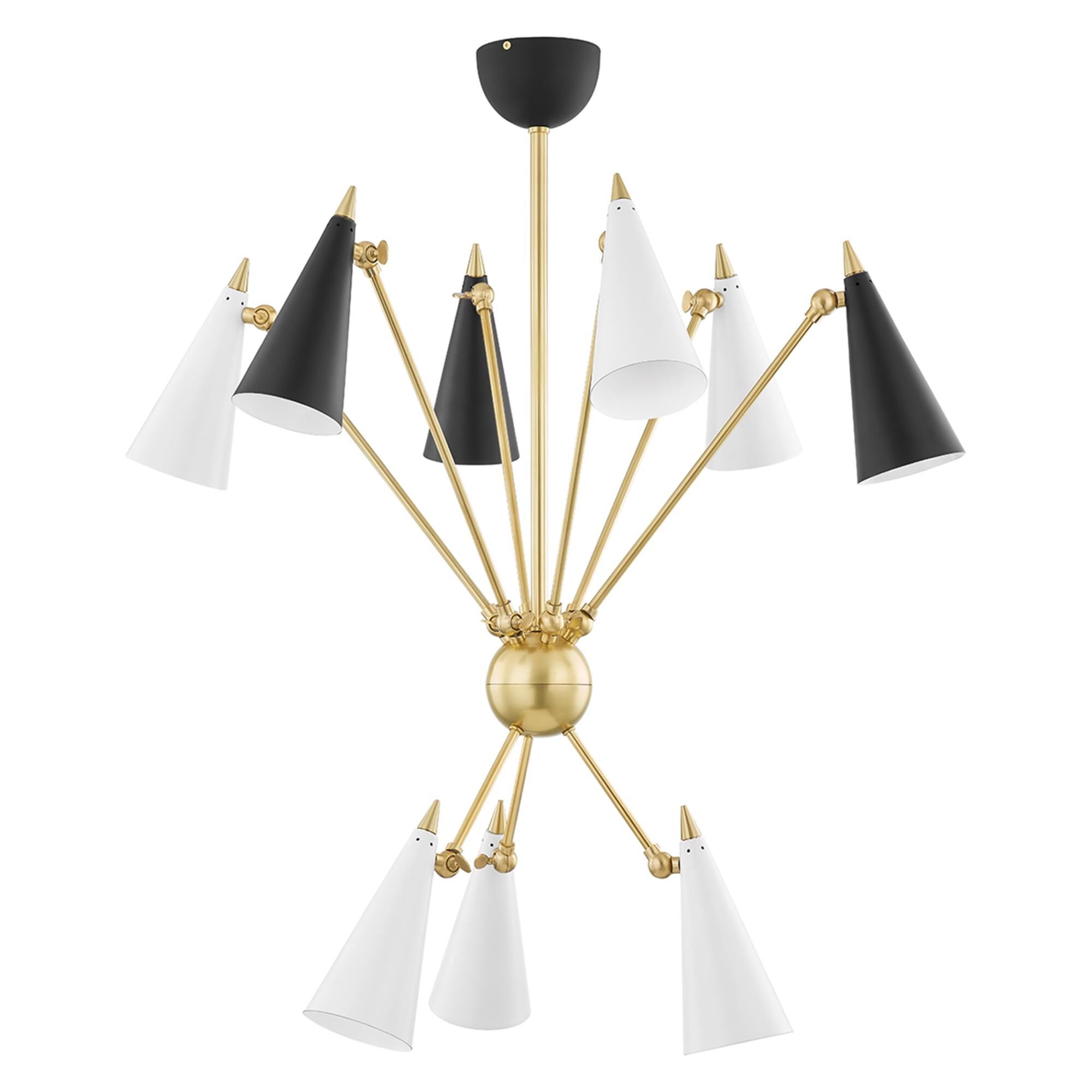 Moxie 34.5 Inch Chandelier by Mitzi