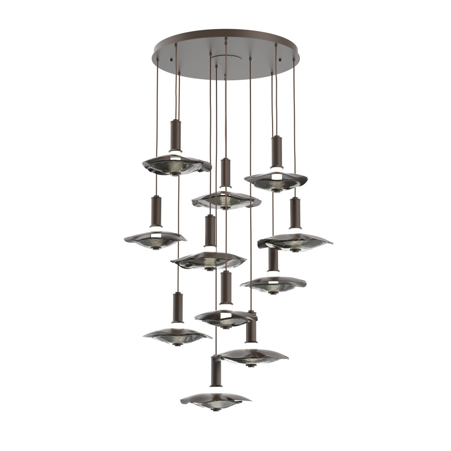 Shown in Flat Bronze finish and Smoke Granite accent